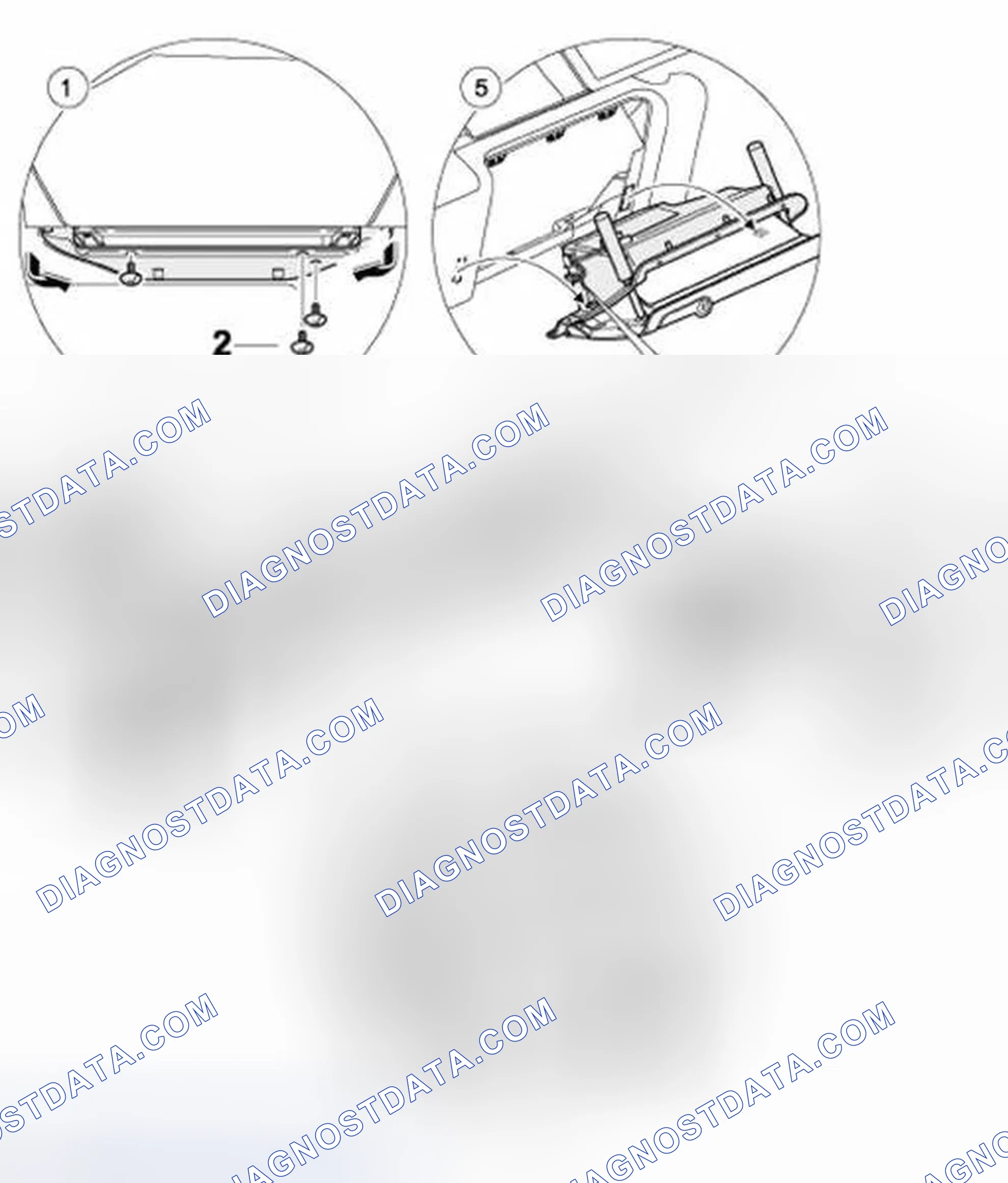 Scheme 32: Removing glove compartment