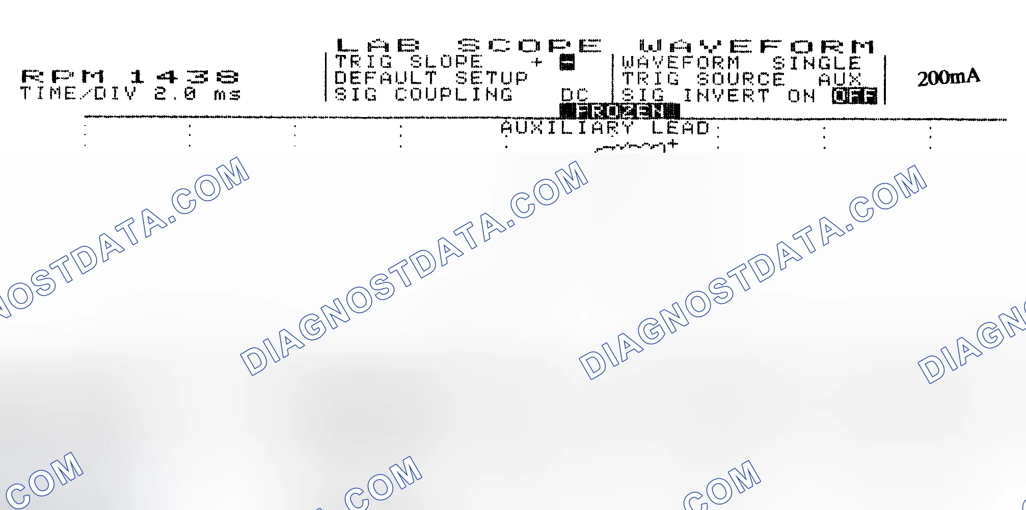 Scheme 15: Single Injector w/Normal Current Flow - Current Pattern