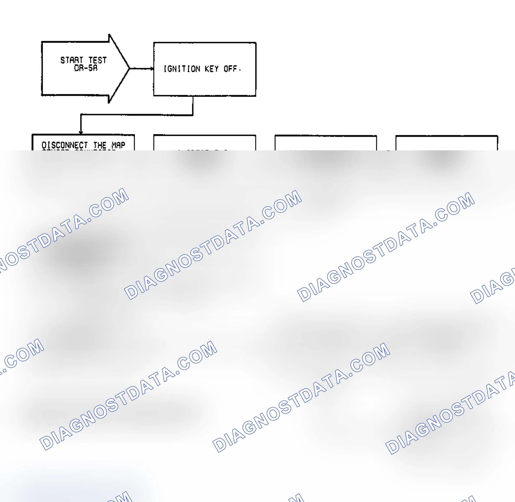 Scheme 80: Test DR-5A, Code 14: (1 of 2) MAP Voltage Too High
