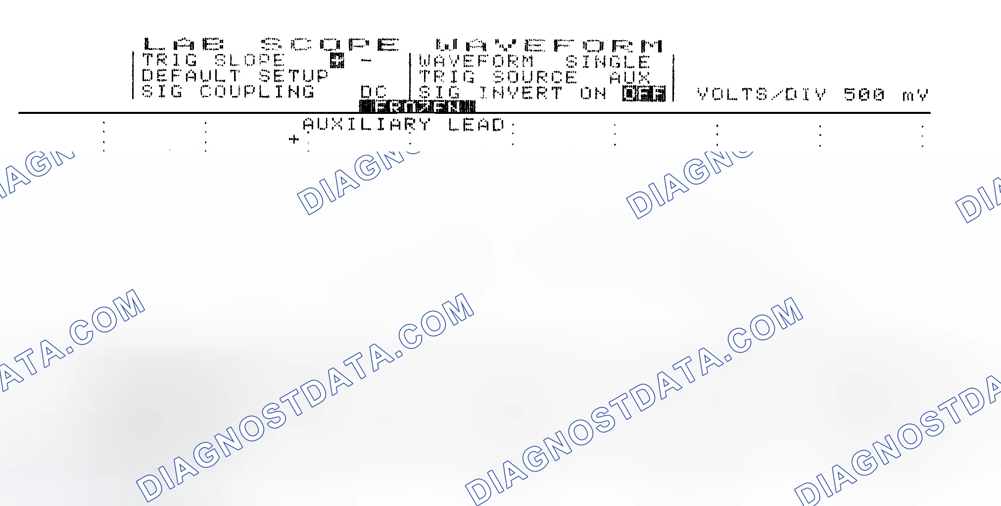 Scheme 14: Single Injector w/Excessive Current Flow - Current Pattern