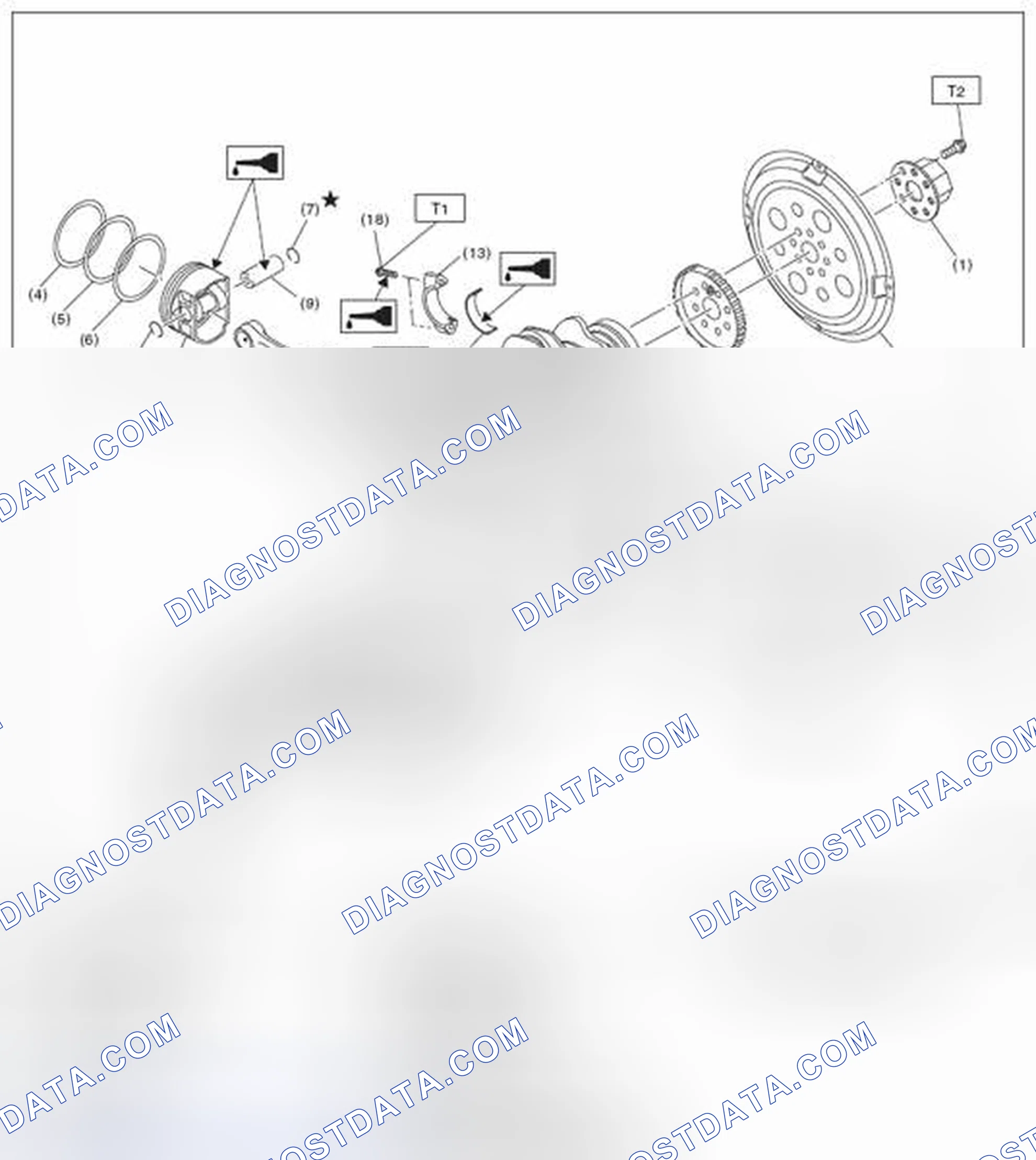 Scheme 475: CRANKSHAFT AND PISTON