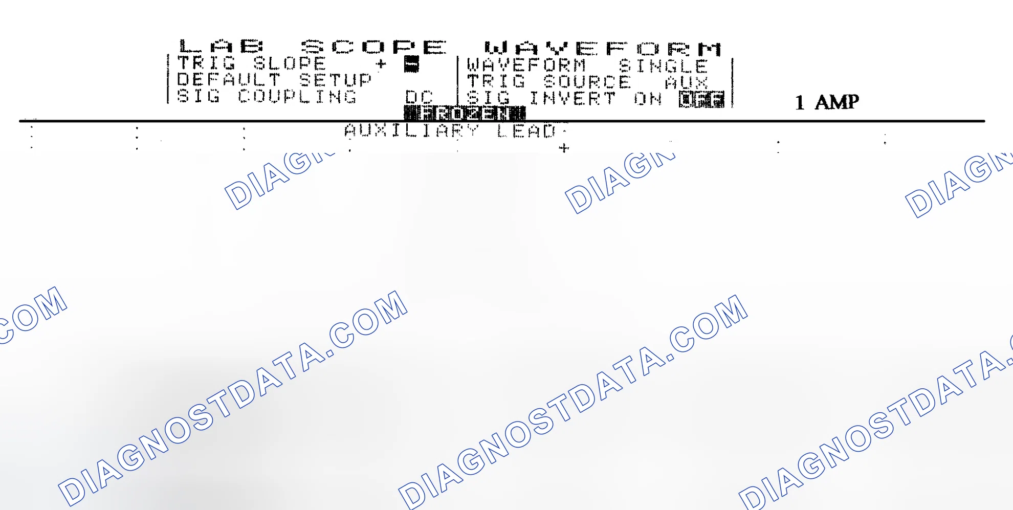 Scheme 20: Single Injector w/Normal Current Flow - Current Pattern