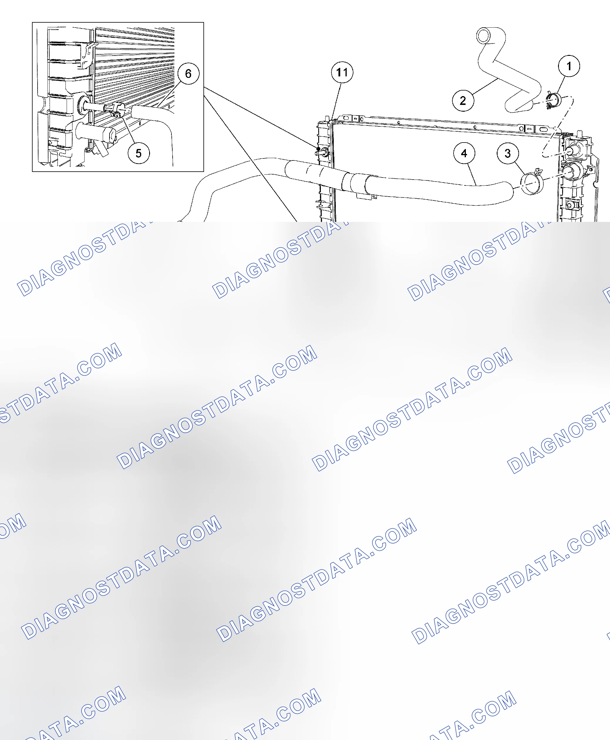 Scheme 16: Radiator - 3.0L