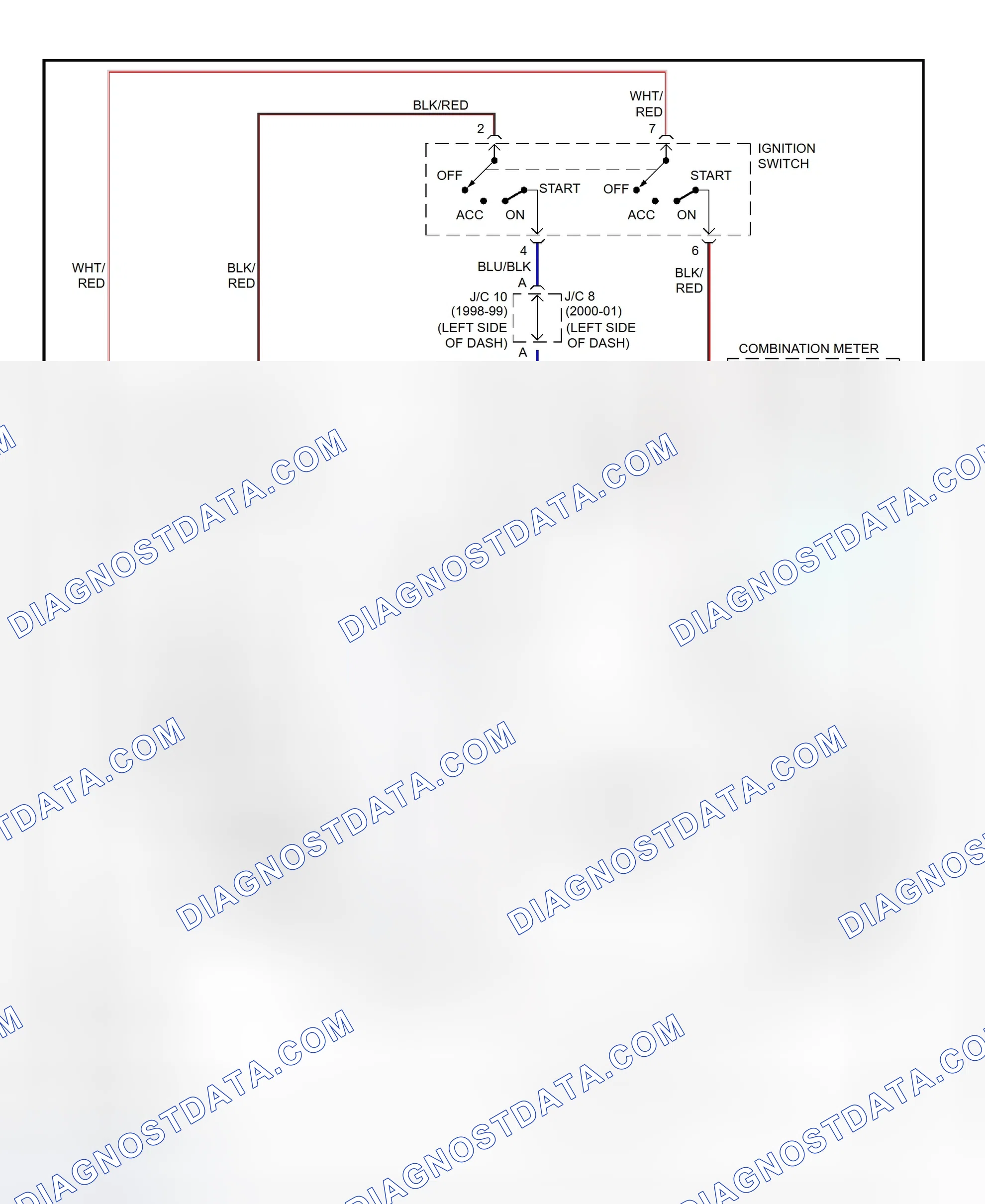 Scheme 10: Charging System Wiring Diagram (Lexus LX470)