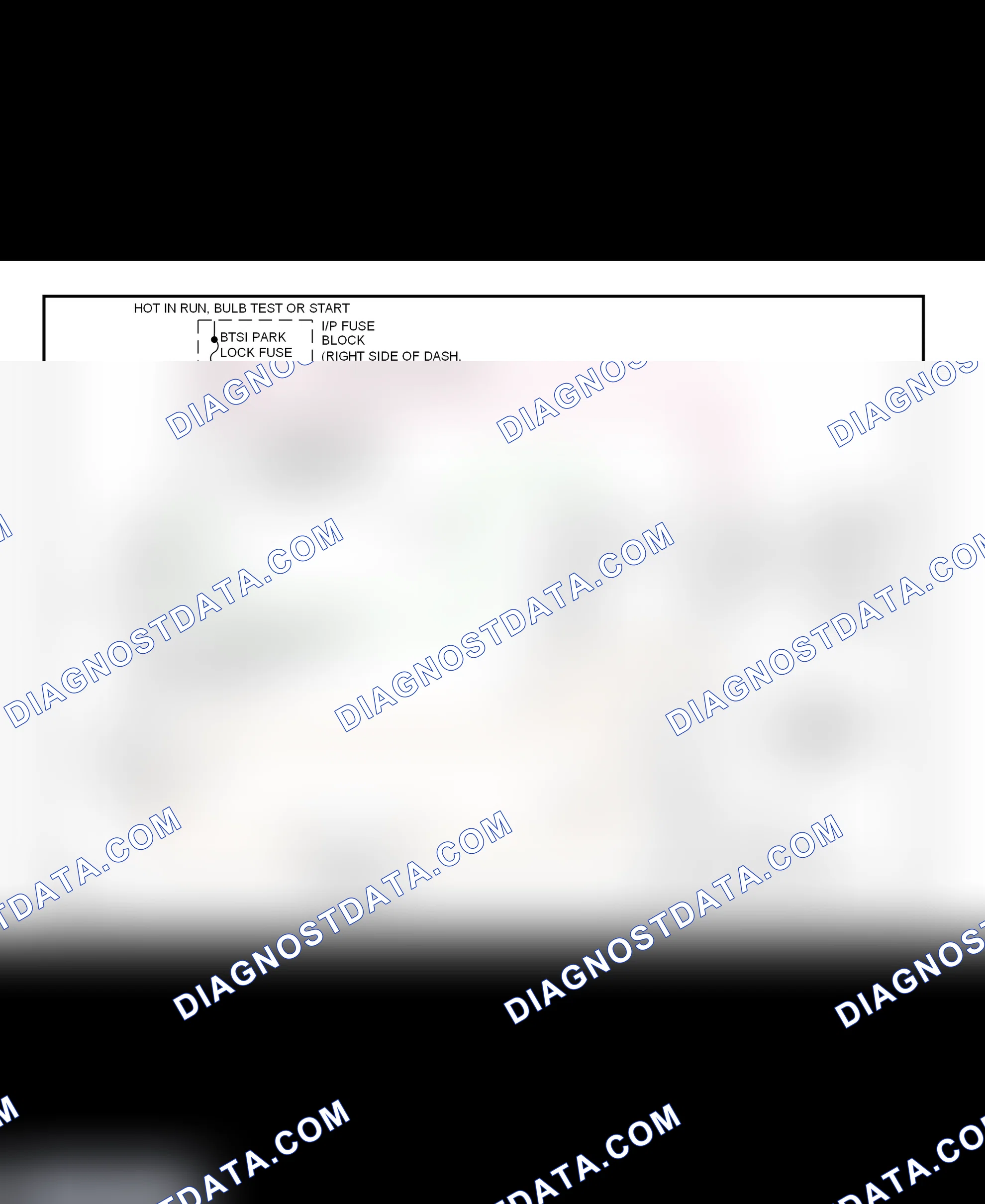 Fig. 30: Shift Interlock System Wiring Diagram (1999 Century & Regal)