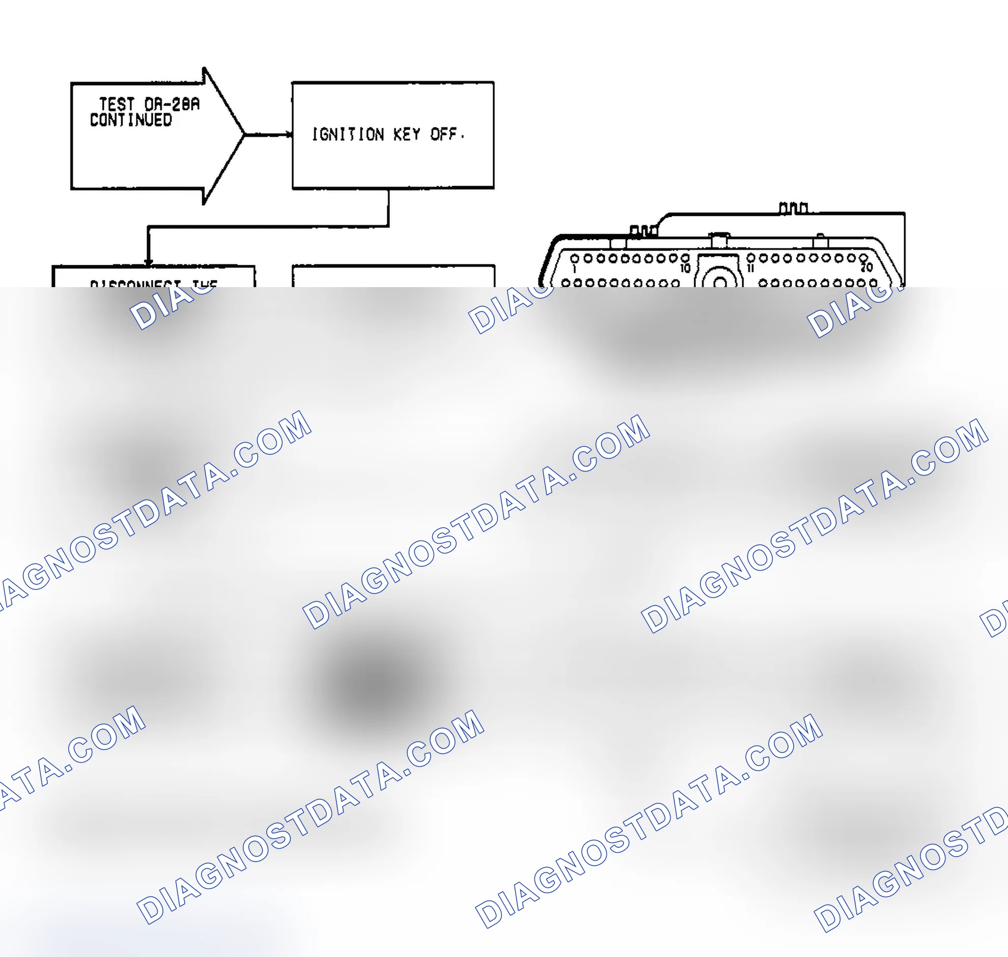 Scheme 153: Test DR-28A, Code 37: (3 of 3) Torque Converter Lock-Up Solenoid