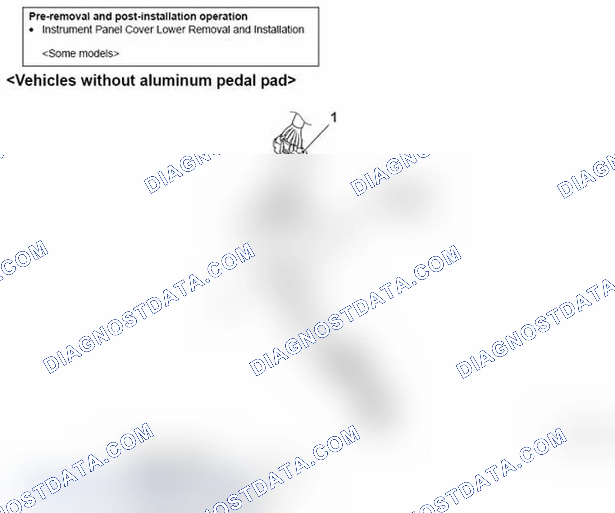 Scheme 4: REMOVAL AND INSTALLATION