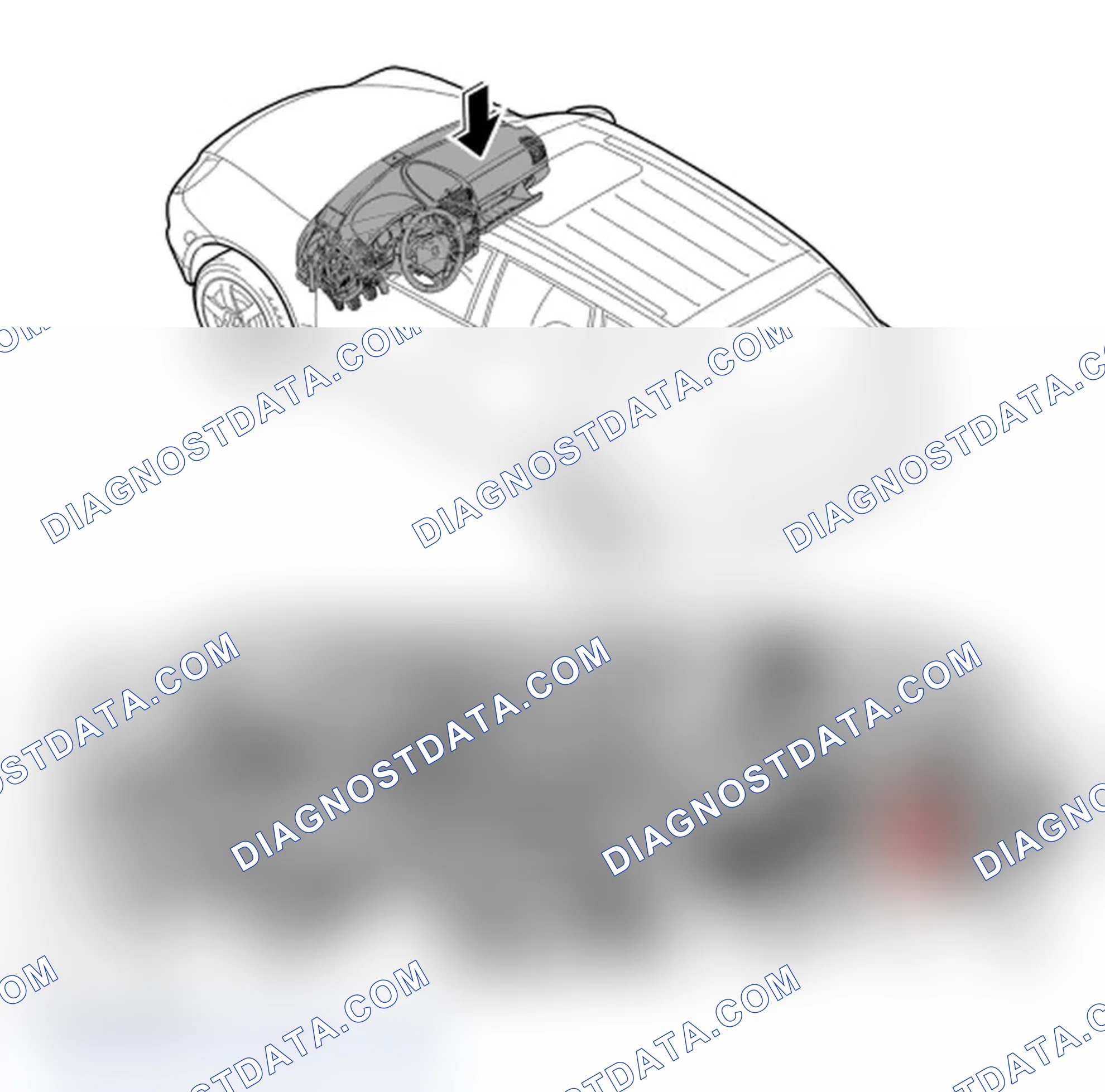 Scheme 31: Removing heater/fresh-air blower motor