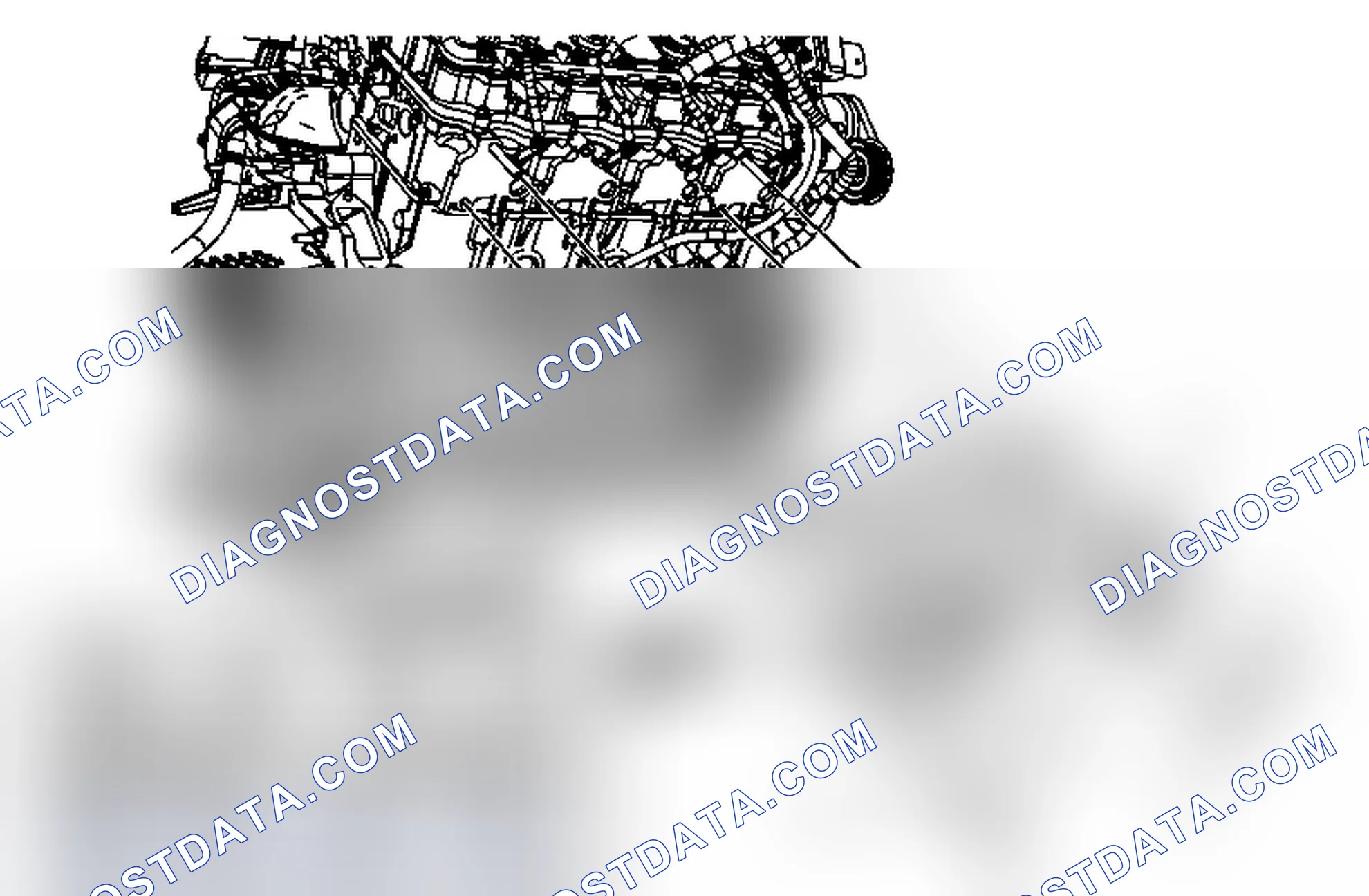 Scheme 2: Exhaust Manifold Replacement - Right Side (Diesel)