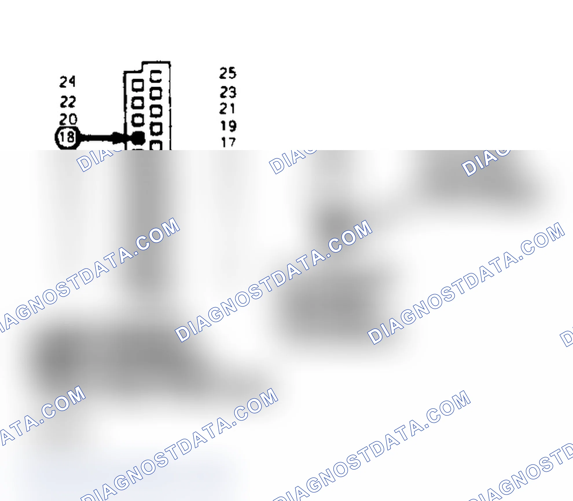 Scheme 135: Logic Module Blue Connector View From Wire End & O2 Sensor Harness Connector