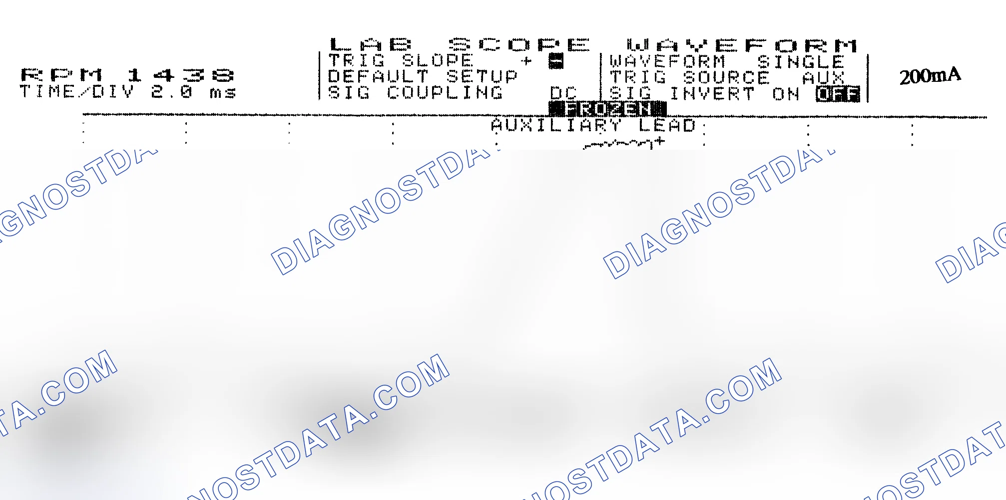 Scheme 15: Single Injector w/Normal Current Flow - Current Pattern
