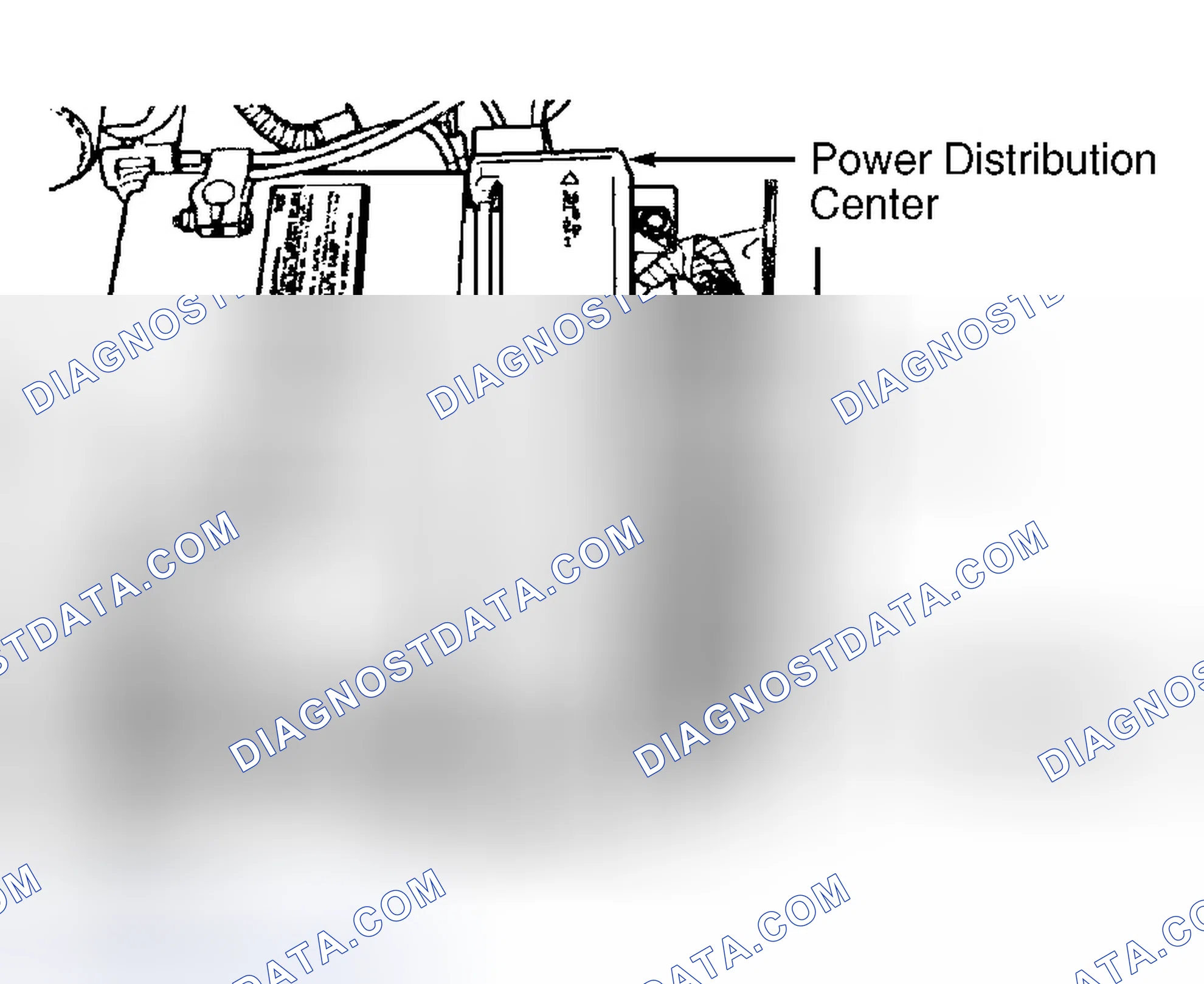 Scheme 153: POWERTRAIN CONTROL MODULE LOCATION