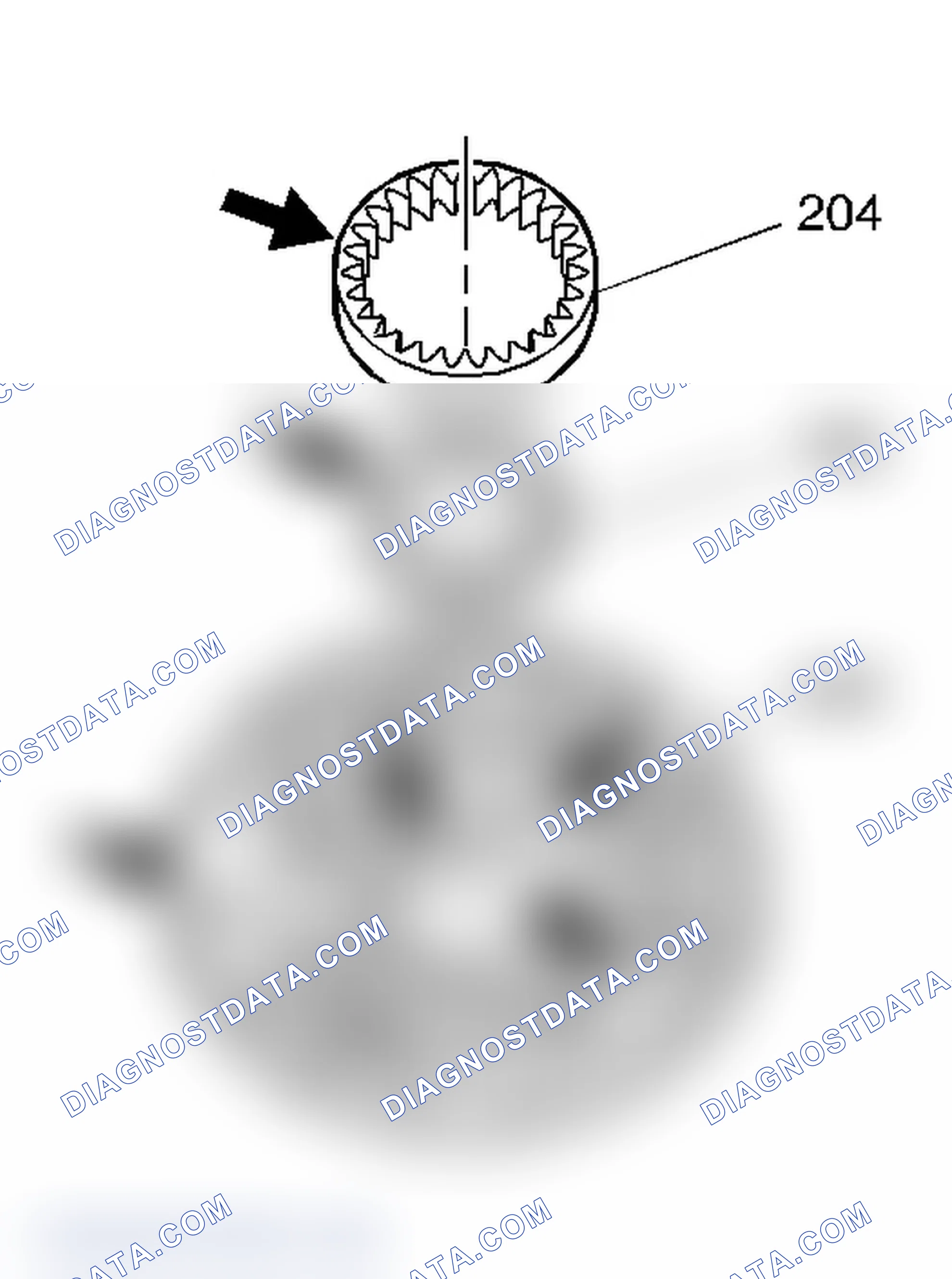 Scheme 704: Transmission Oil Pump Body Disassemble