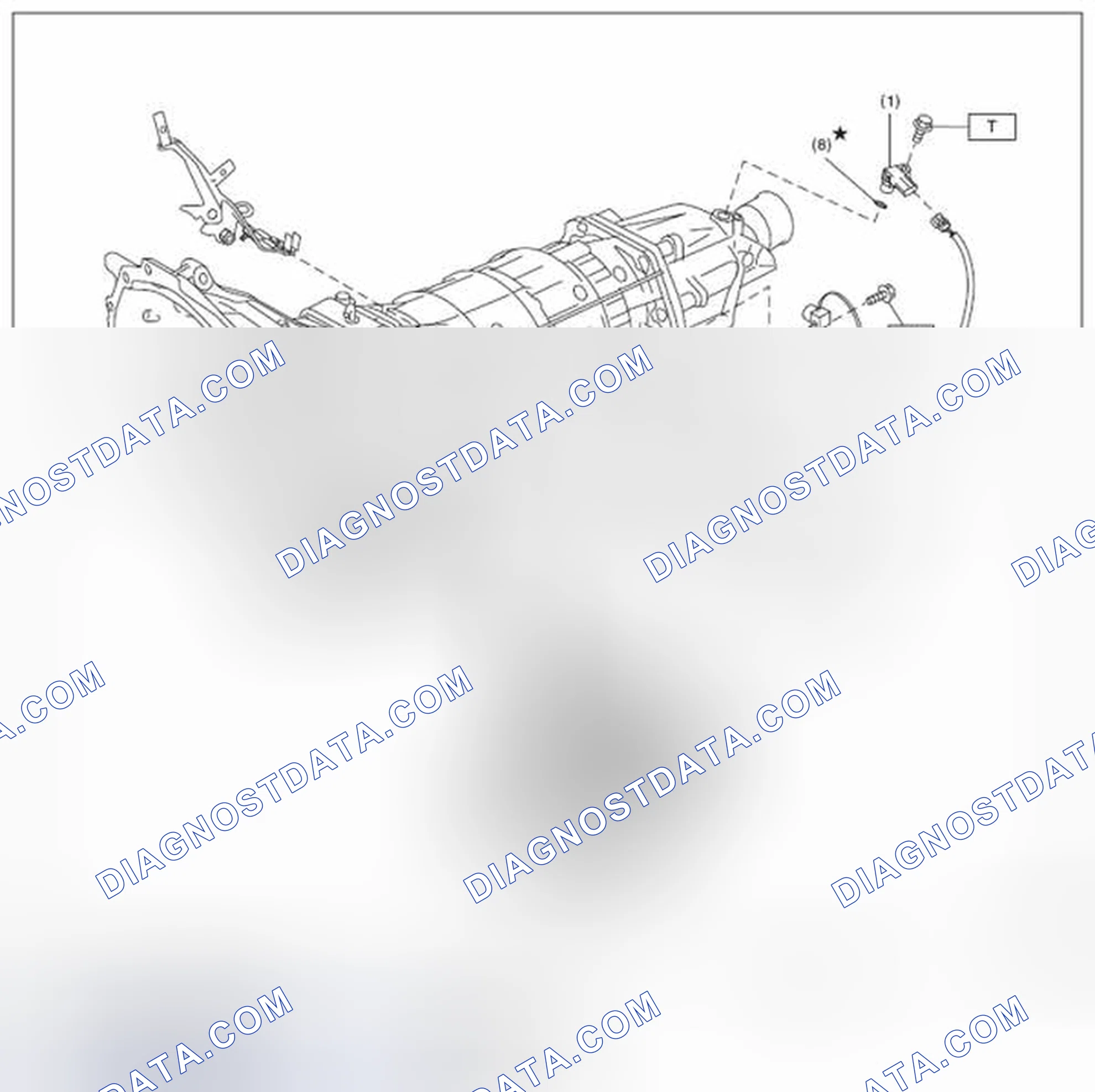 Scheme 233: CONTROL VALVE & TRANSMISSION HARNESS