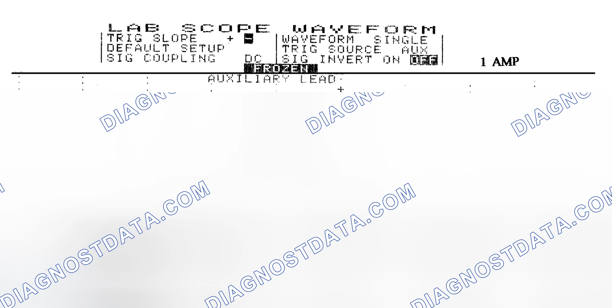 Scheme 20: Single Injector w/Normal Current Flow - Current Pattern