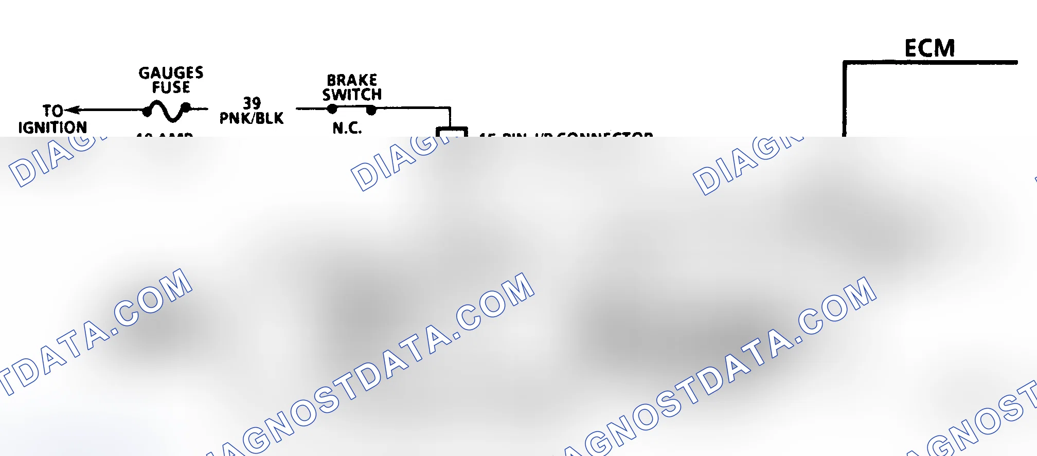 Scheme 204: CHART C-8A, TORQUE CONVERTER CLUTCH ELECTRICAL DIAGNOSIS - 2.5L TBI A & N BODIES