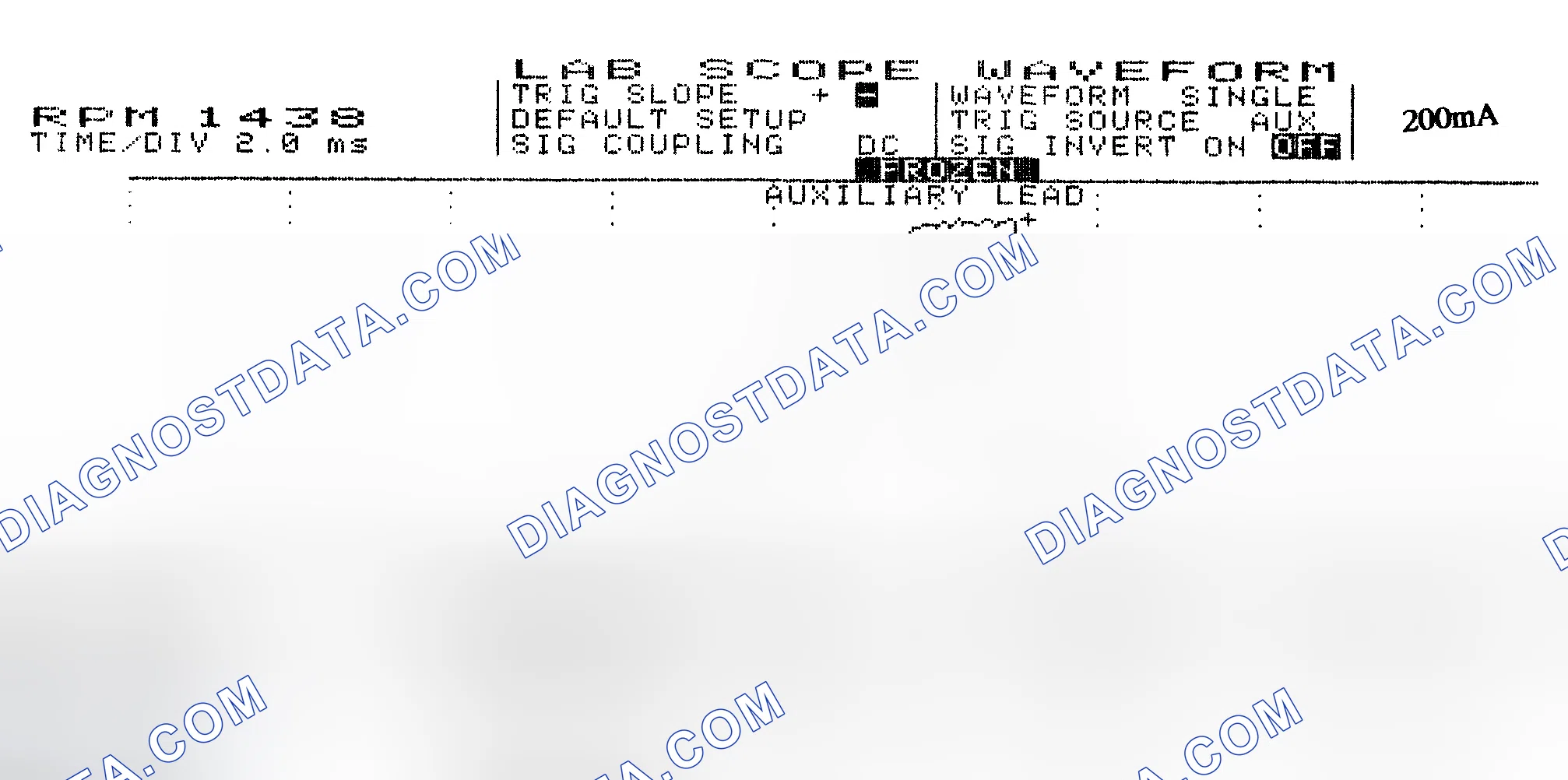 Scheme 15: Single Injector w/Normal Current Flow - Current Pattern