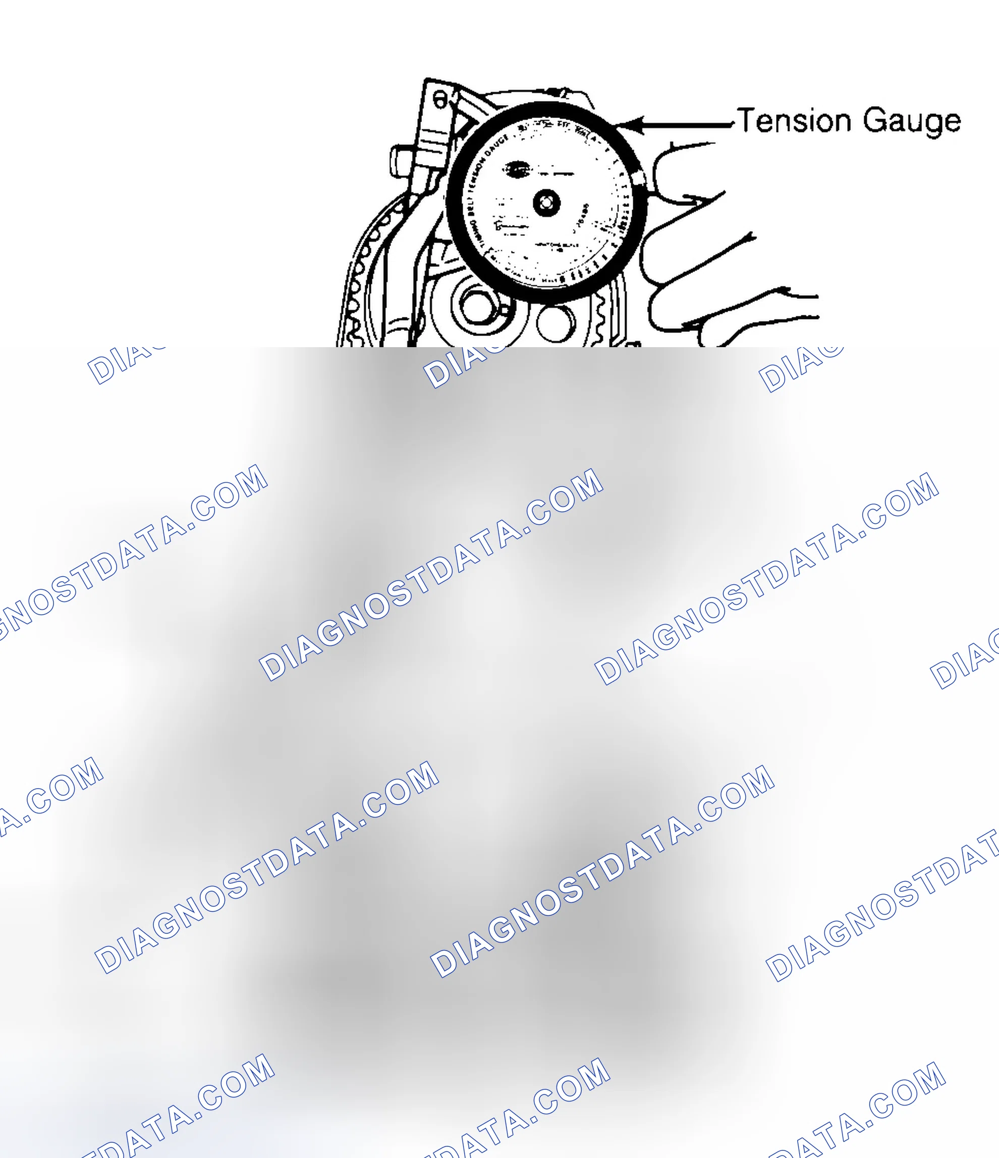 Scheme 3: Adjusting Typical Timing Belt Tension