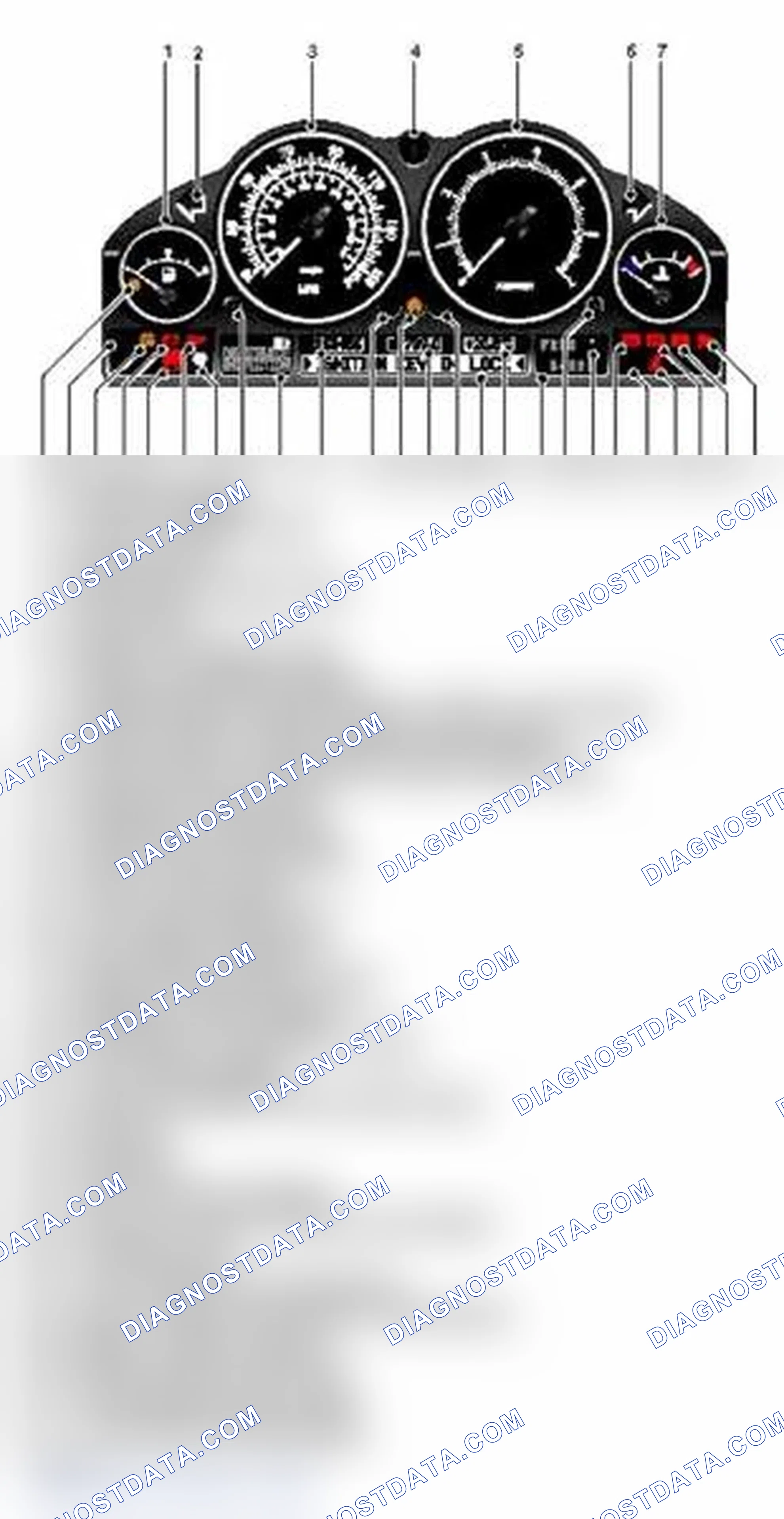 Scheme 3: Instrument Pack - Front View - NAS Only