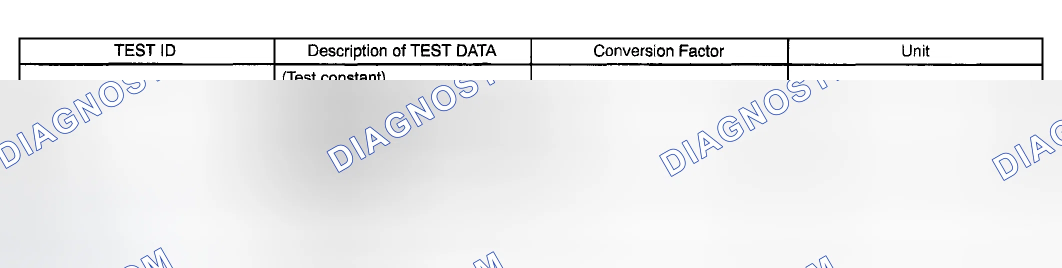 Scheme 210: O2S TEST RESULT