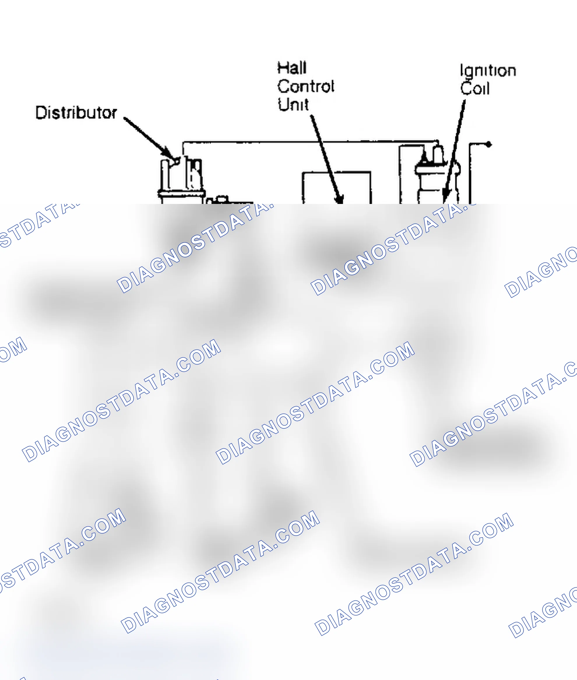 Scheme 1: Audi 4000S Electronic Ignition System Wiring Diagram