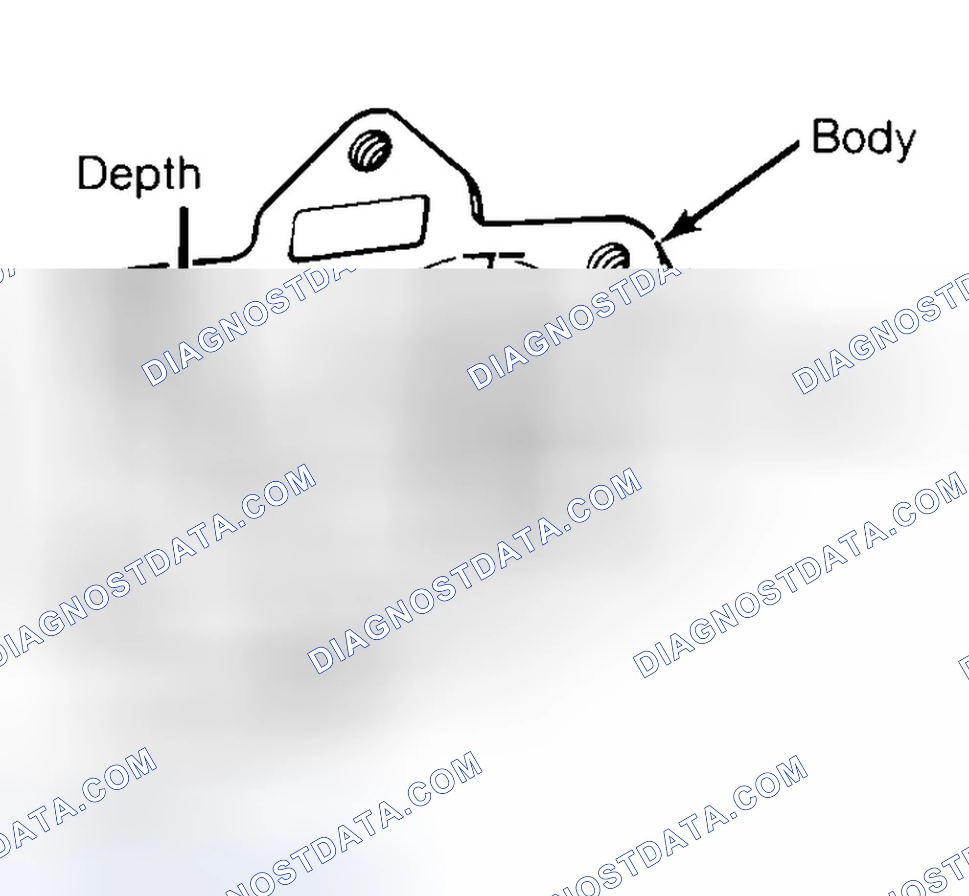 Scheme 35: Measuring Oil Pump Gear Cavity