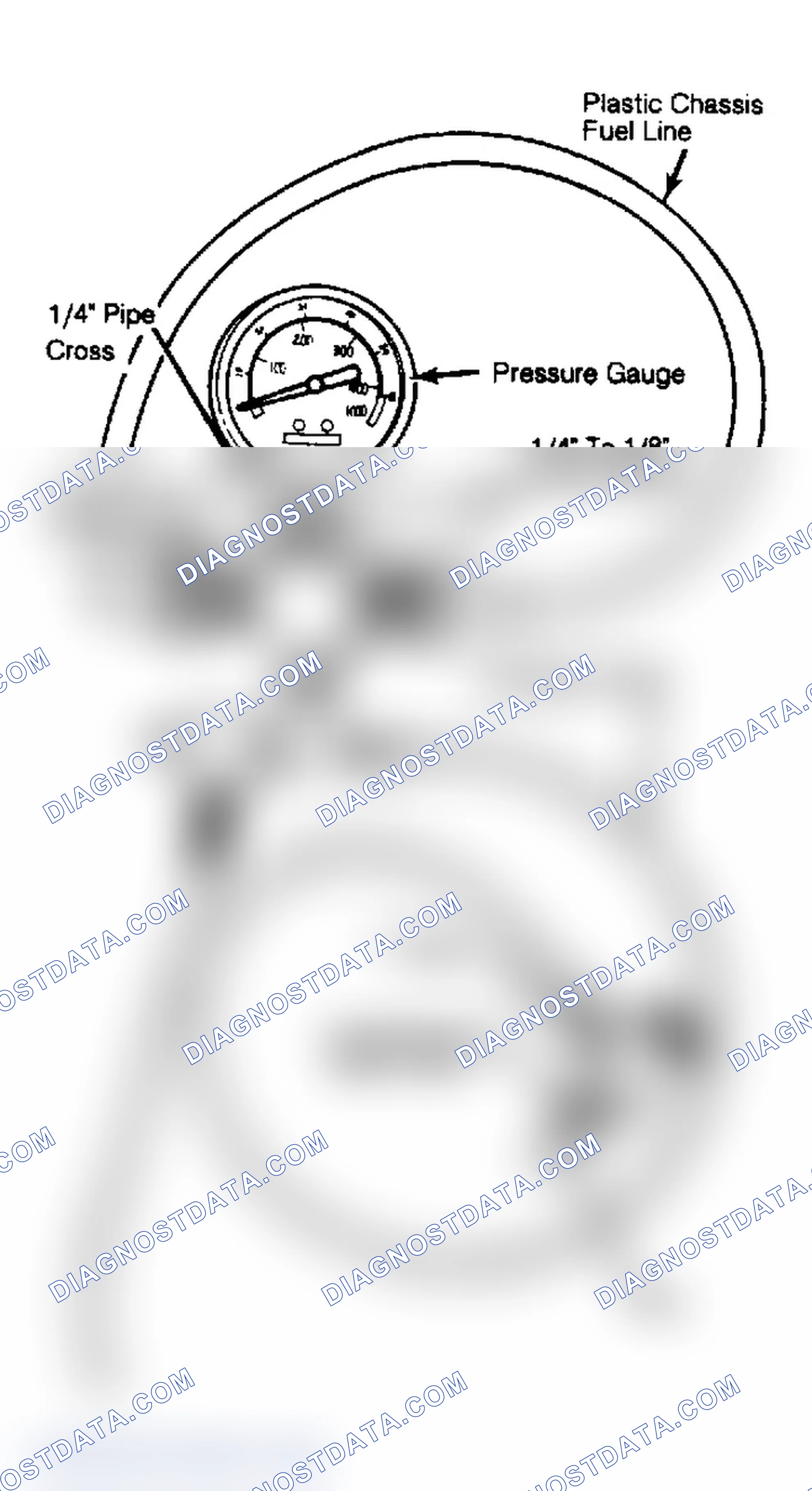 Scheme 37: Ford (2.3L & 5.0L Engine Frame-Mounted Fuel Pump)