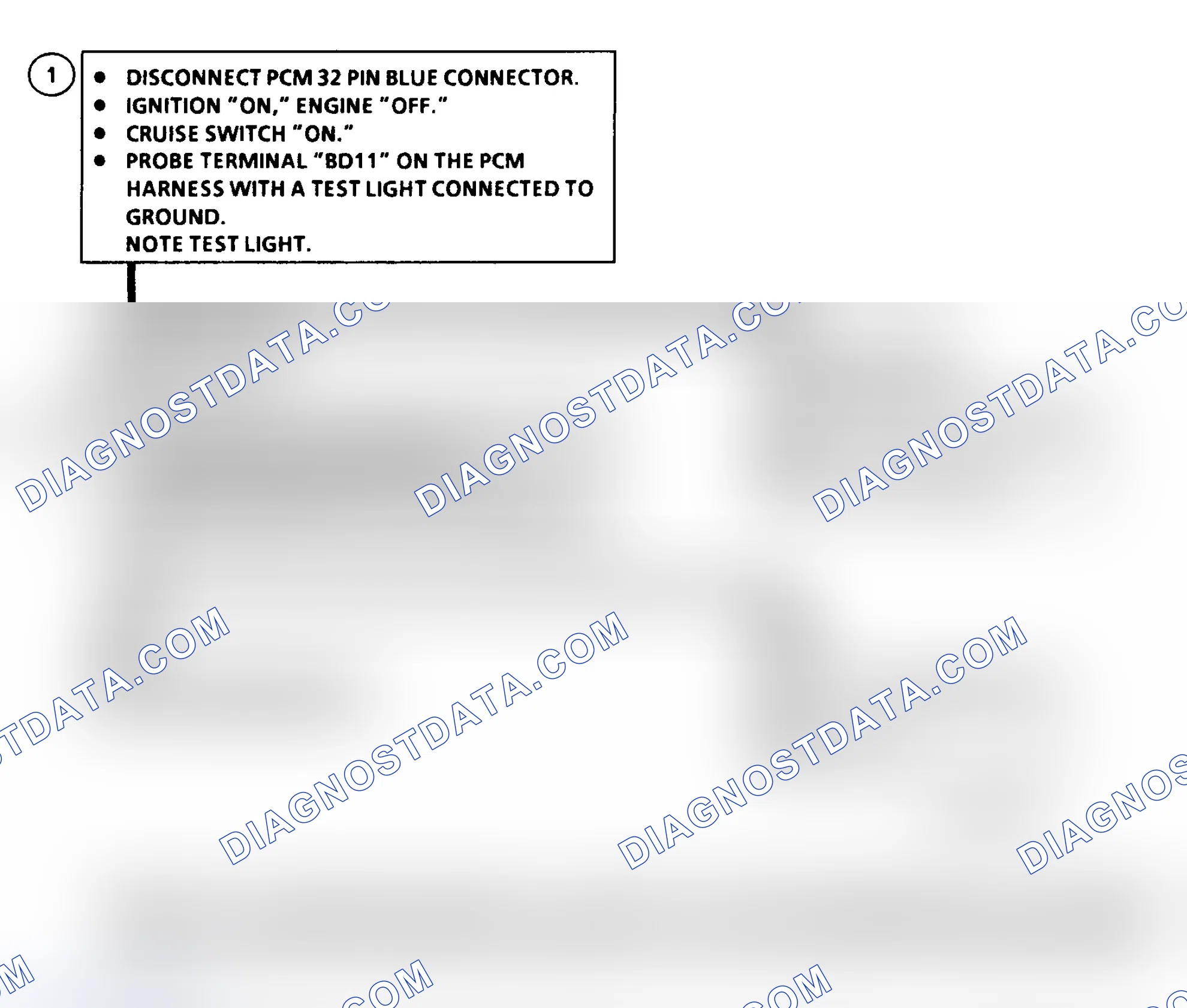 Scheme 89: DTC 76 Flow Chart (6.5L Diesel) Resume/Accel. Switch Fault