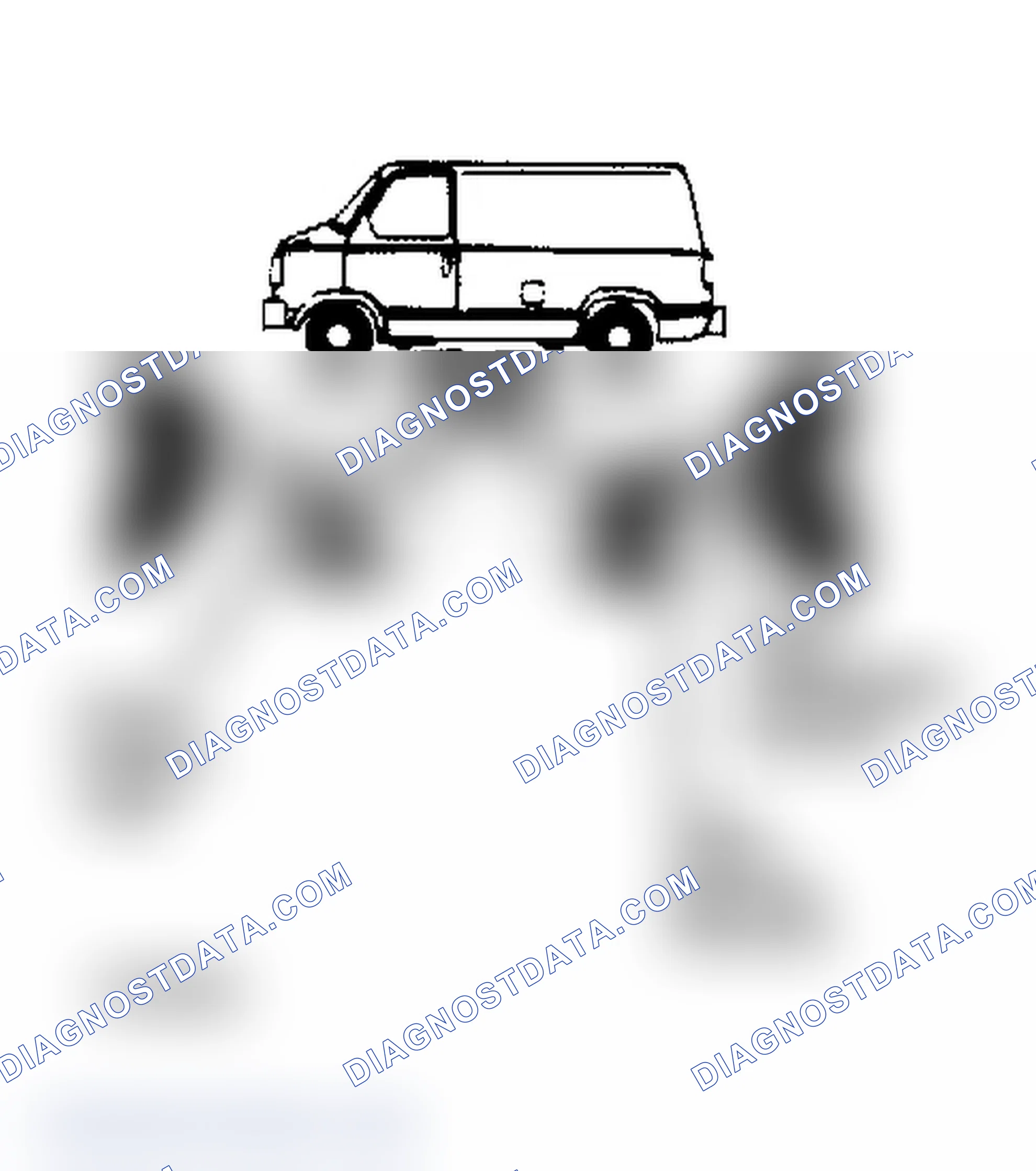 Scheme 5: Jacking Points (Astro Van & Safari Van)