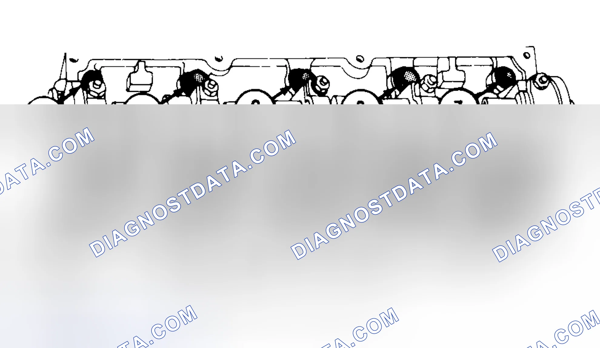Scheme 7: Typical Cylinder Head Tightening or Loosening Sequence