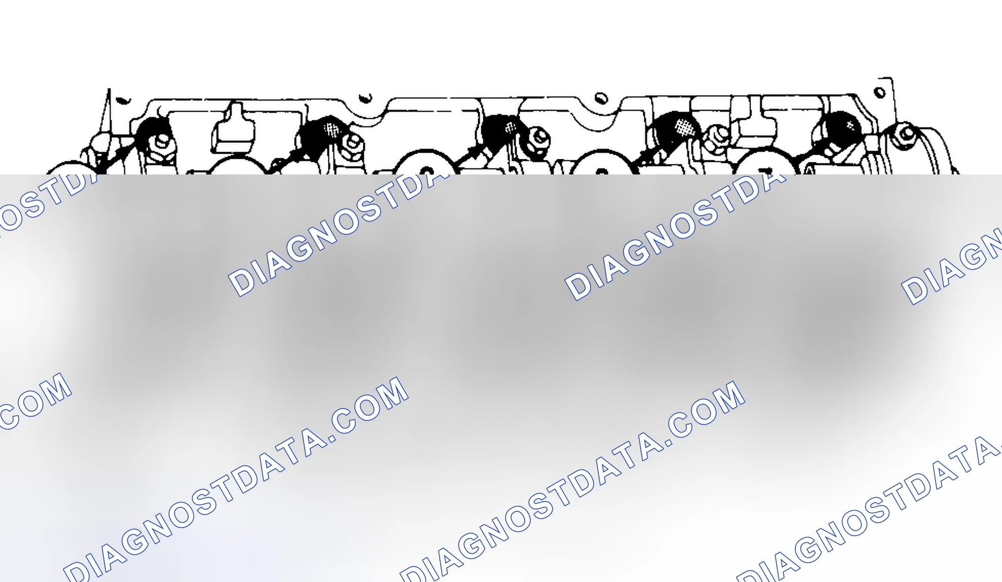 Scheme 7: Typical Cylinder Head Tightening or Loosening Sequence