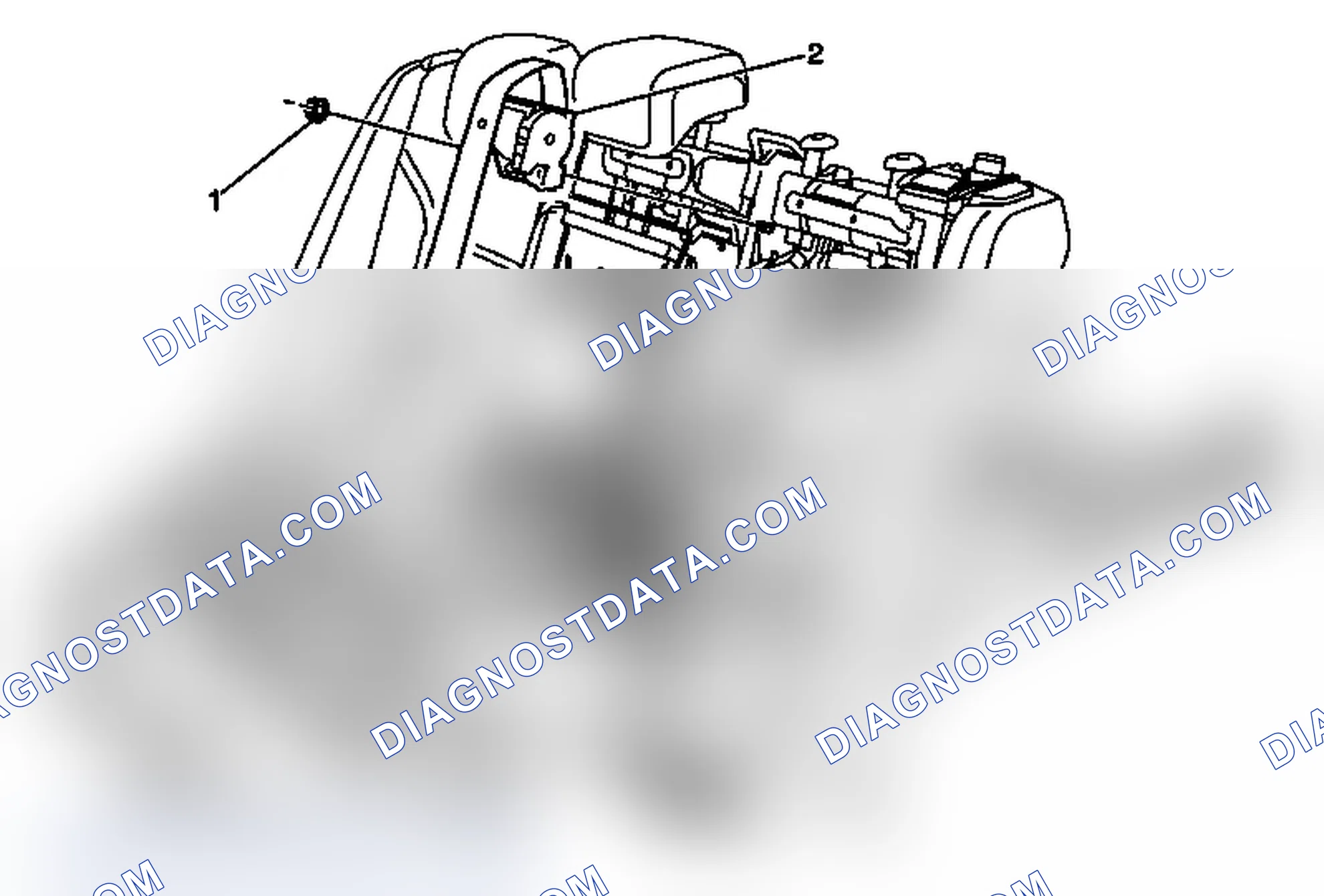 Scheme 8: Rear Seat Center Retractor Side Belt Replacement