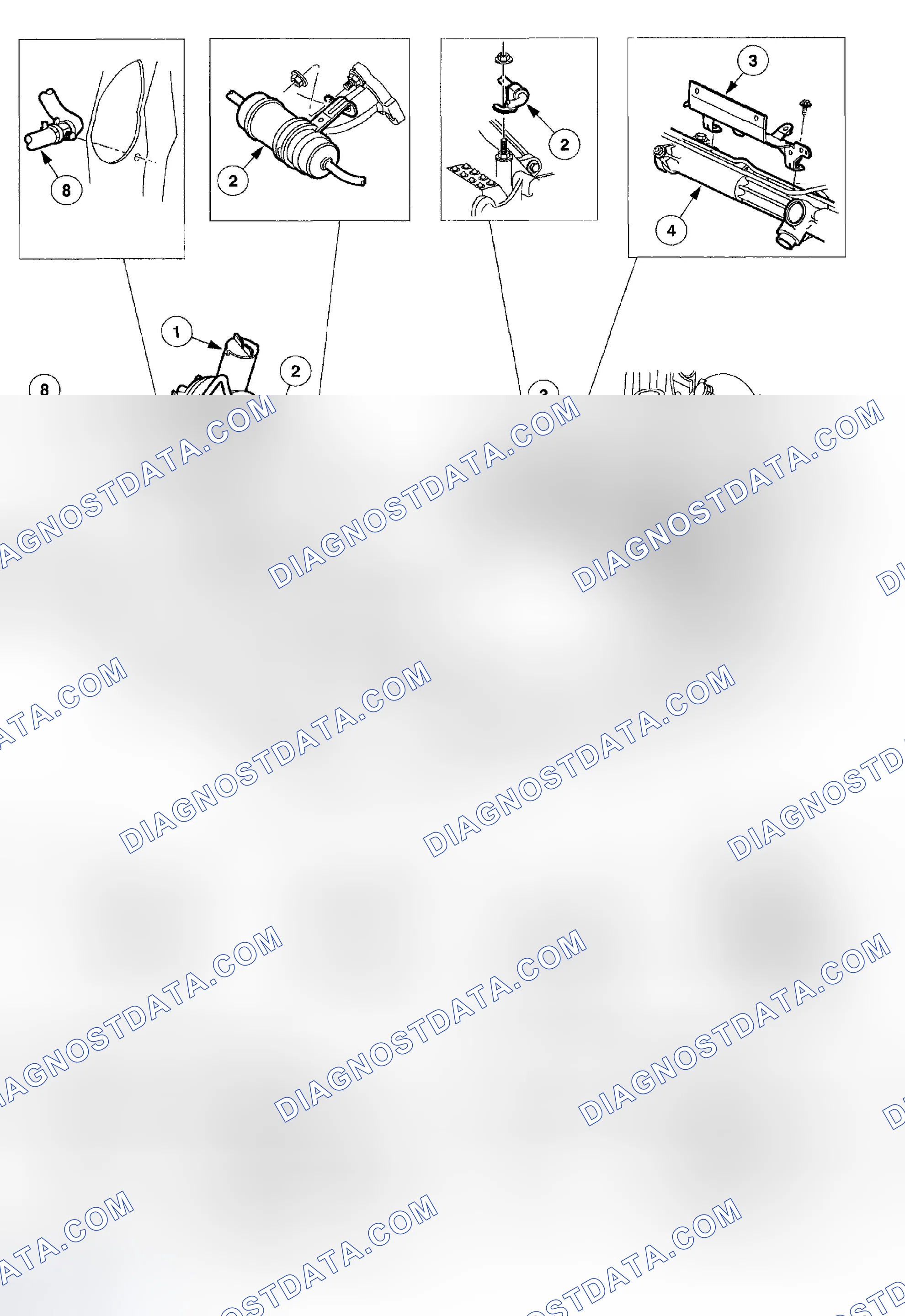 Scheme 1: System View - 3.0L 2V Engine (CII Pump)