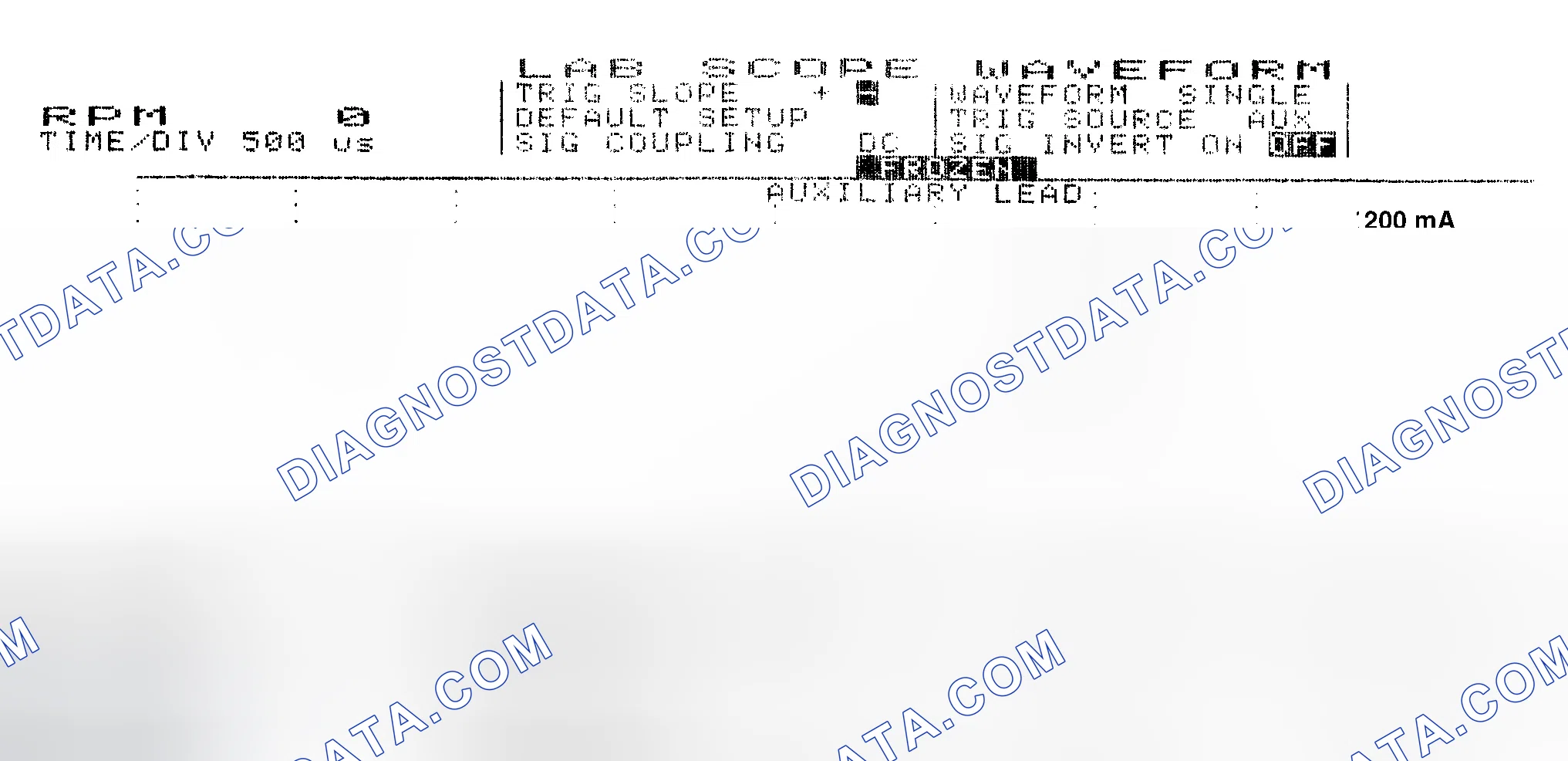 Scheme 17: Single Injector w/Normal Current Flow - Current Pattern