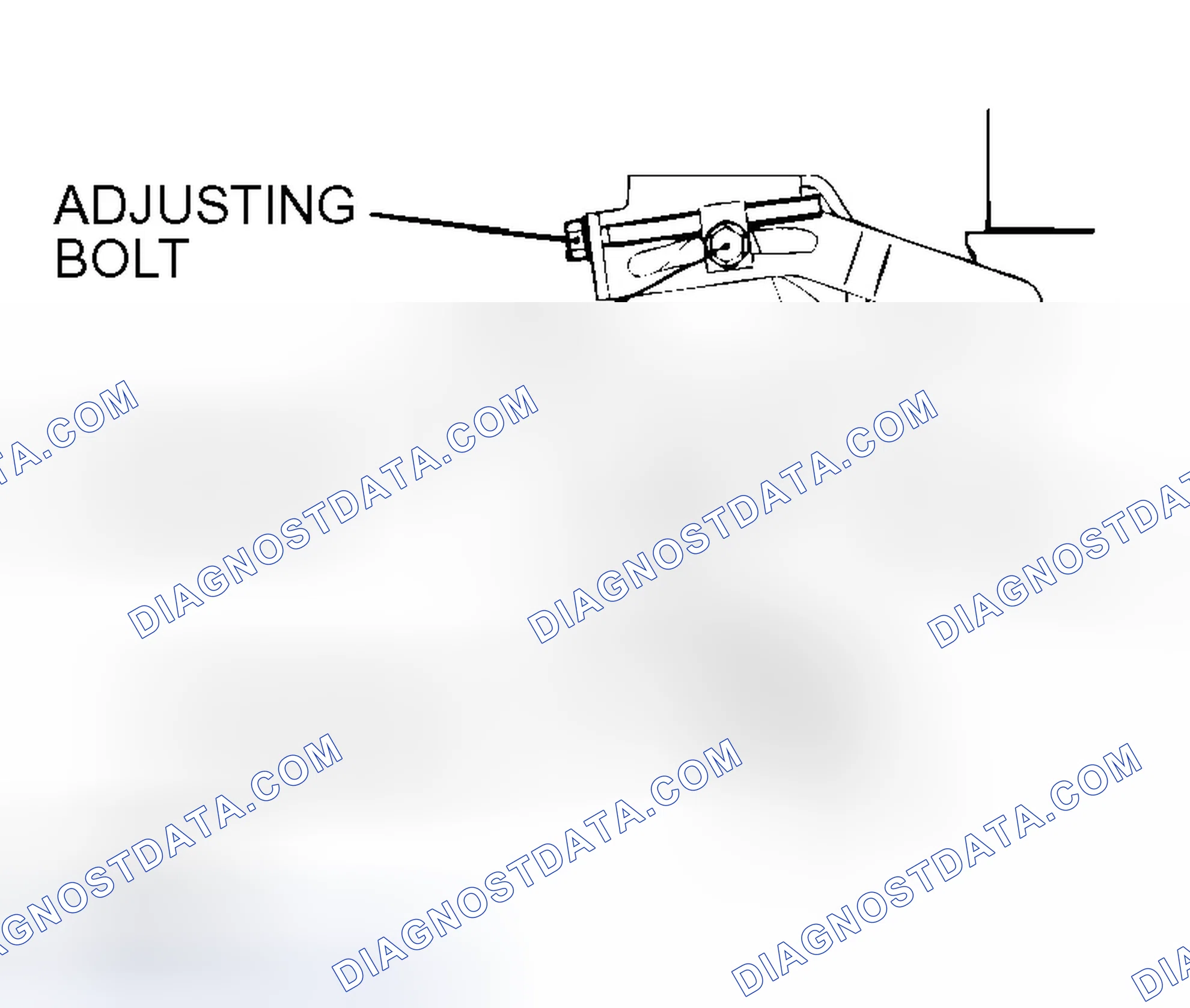 Scheme 51: Generator Drive Belt Tension Adjustment
