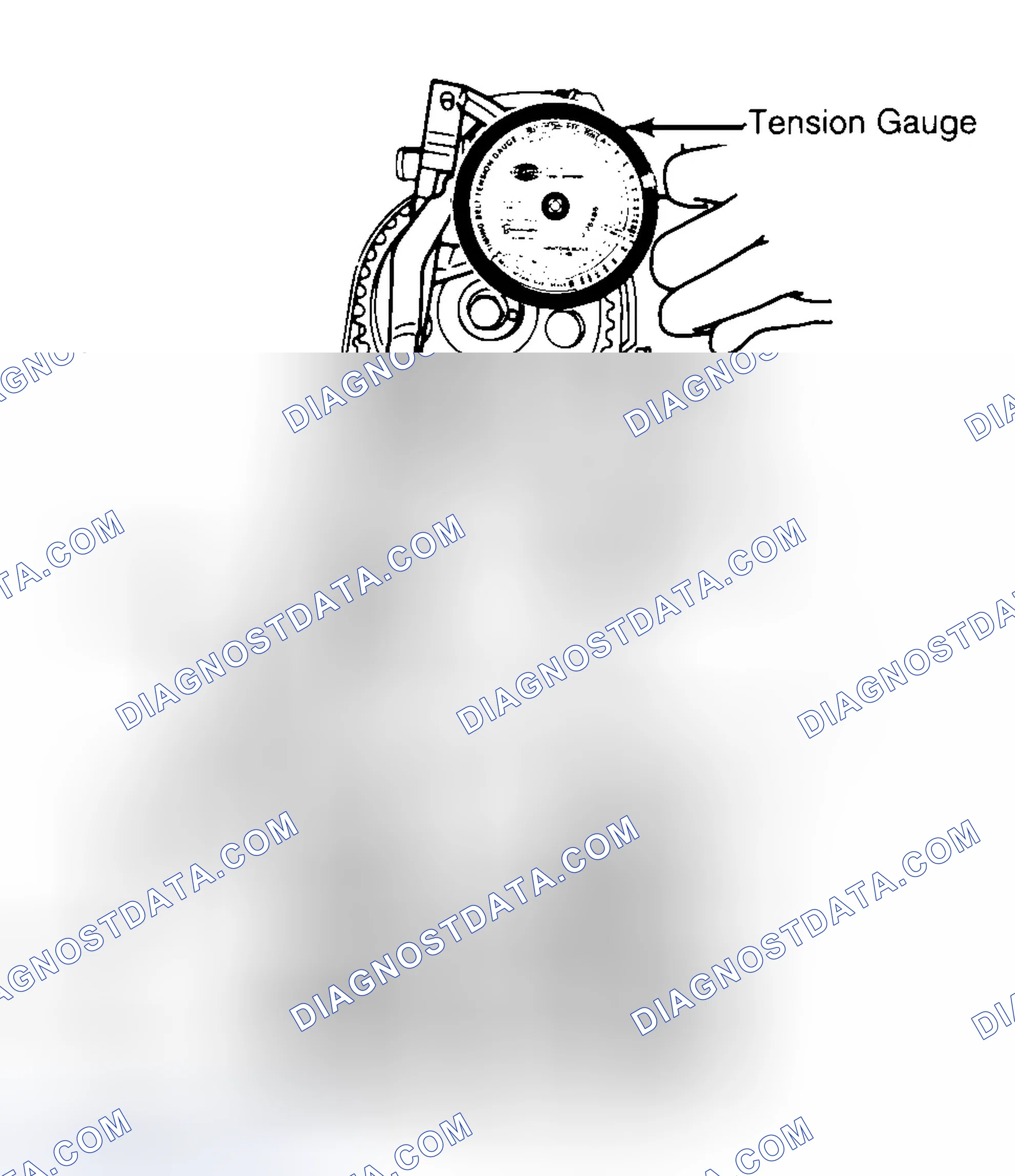 Scheme 3: Adjusting Typical Timing Belt Tension