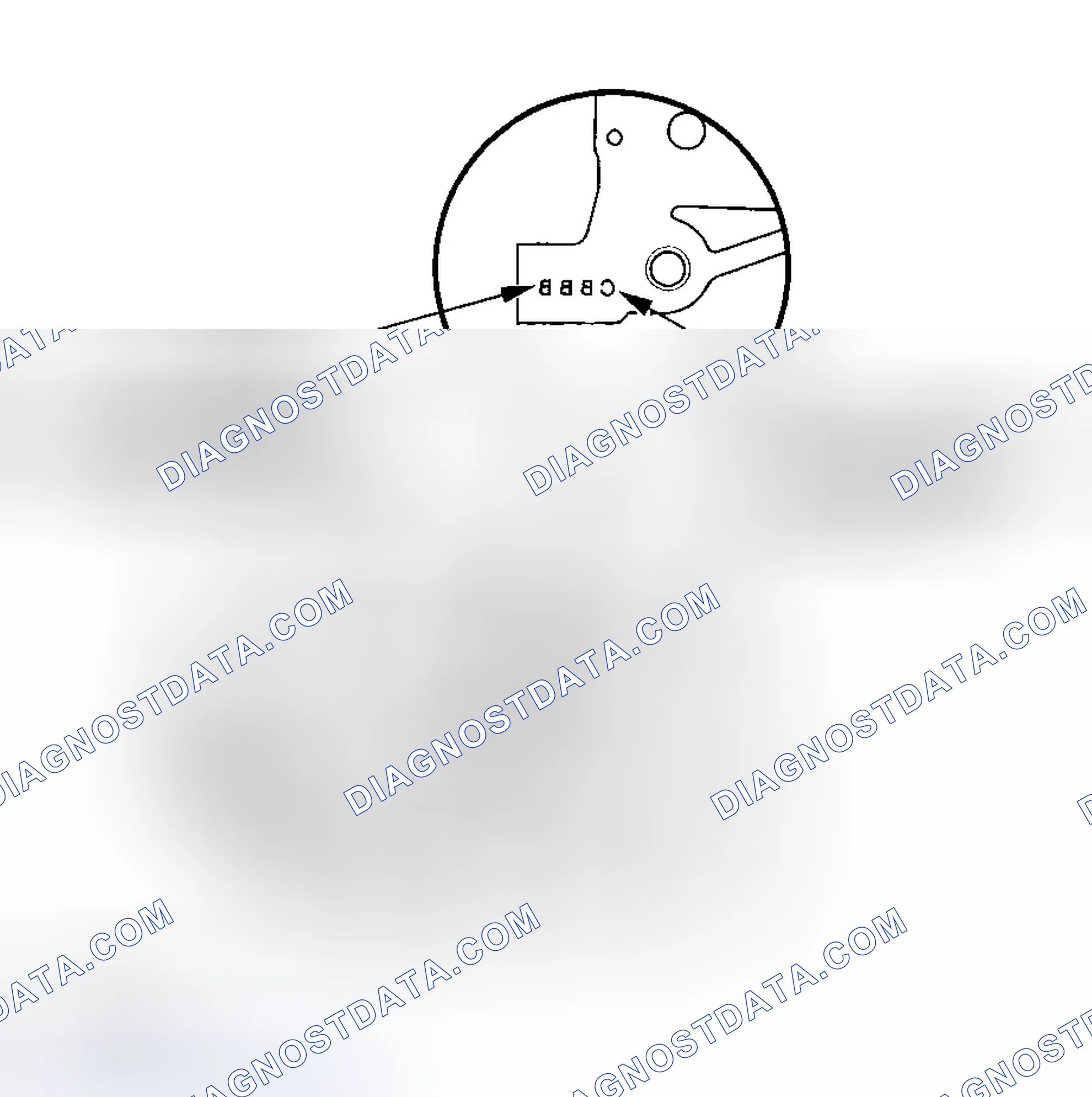 Scheme 457: Crankshaft Bore Code Location