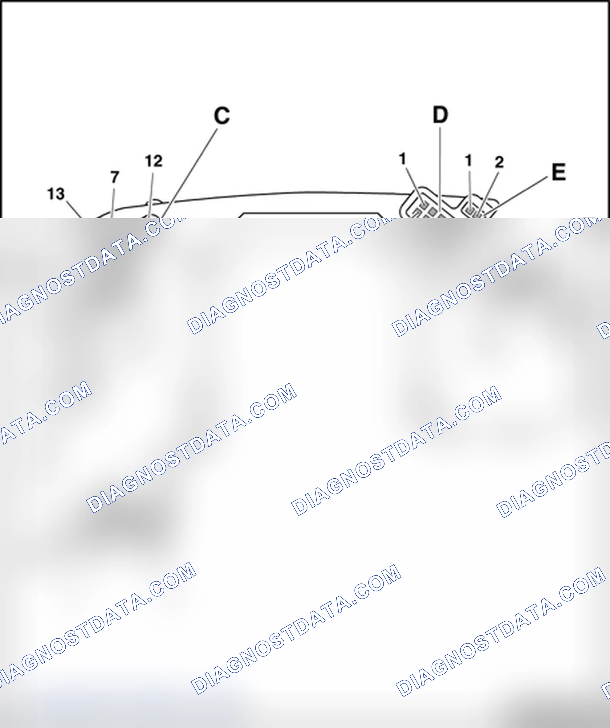 Scheme 289: Steering Column Electronics Systems Control Module J527 , front multi-pin connector assignments
