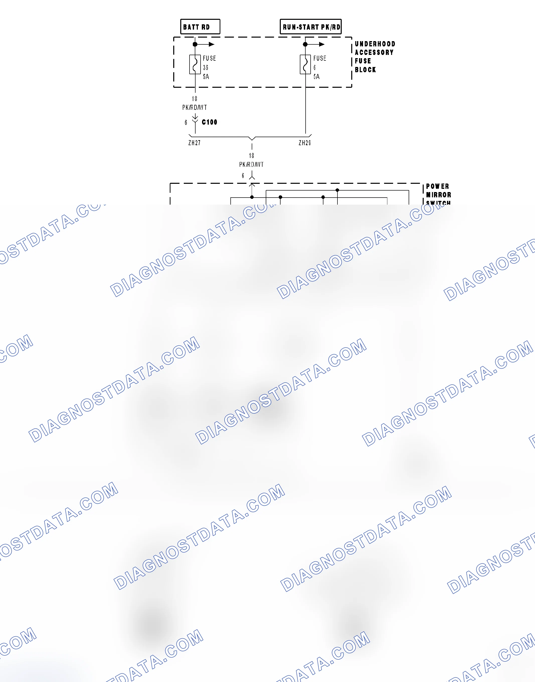 Scheme 17: *LEFT POWER MIRROR INOPERATIVE