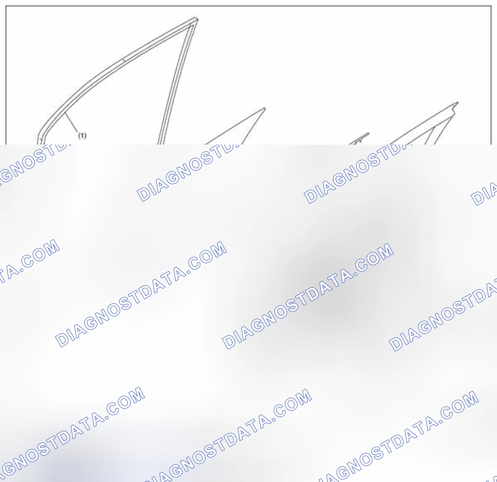 Scheme 9: FRONT DOOR GLASS