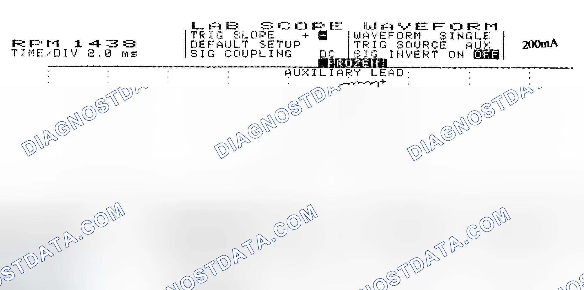 Scheme 15: Single Injector w/Normal Current Flow - Current Pattern