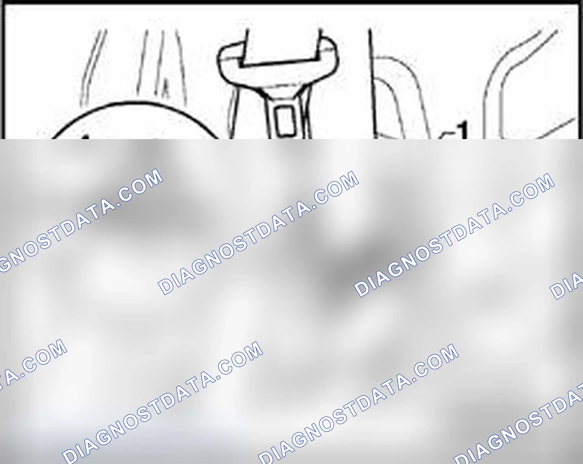 Scheme 44: Disconnecting connector for front seat belt tensioner