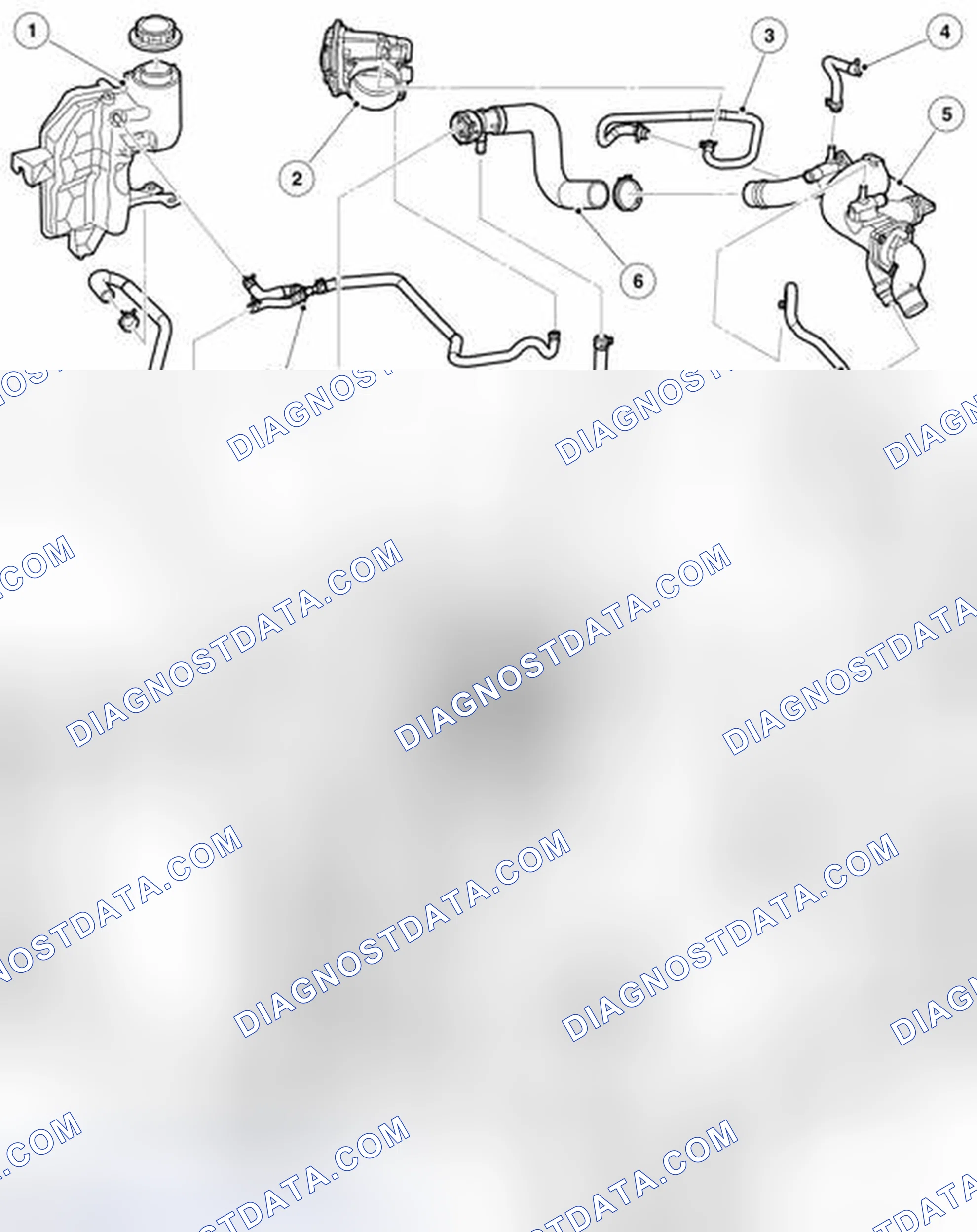 Scheme 53: COOLING SYSTEM COMPONENT LAYOUT - 2 OF 2