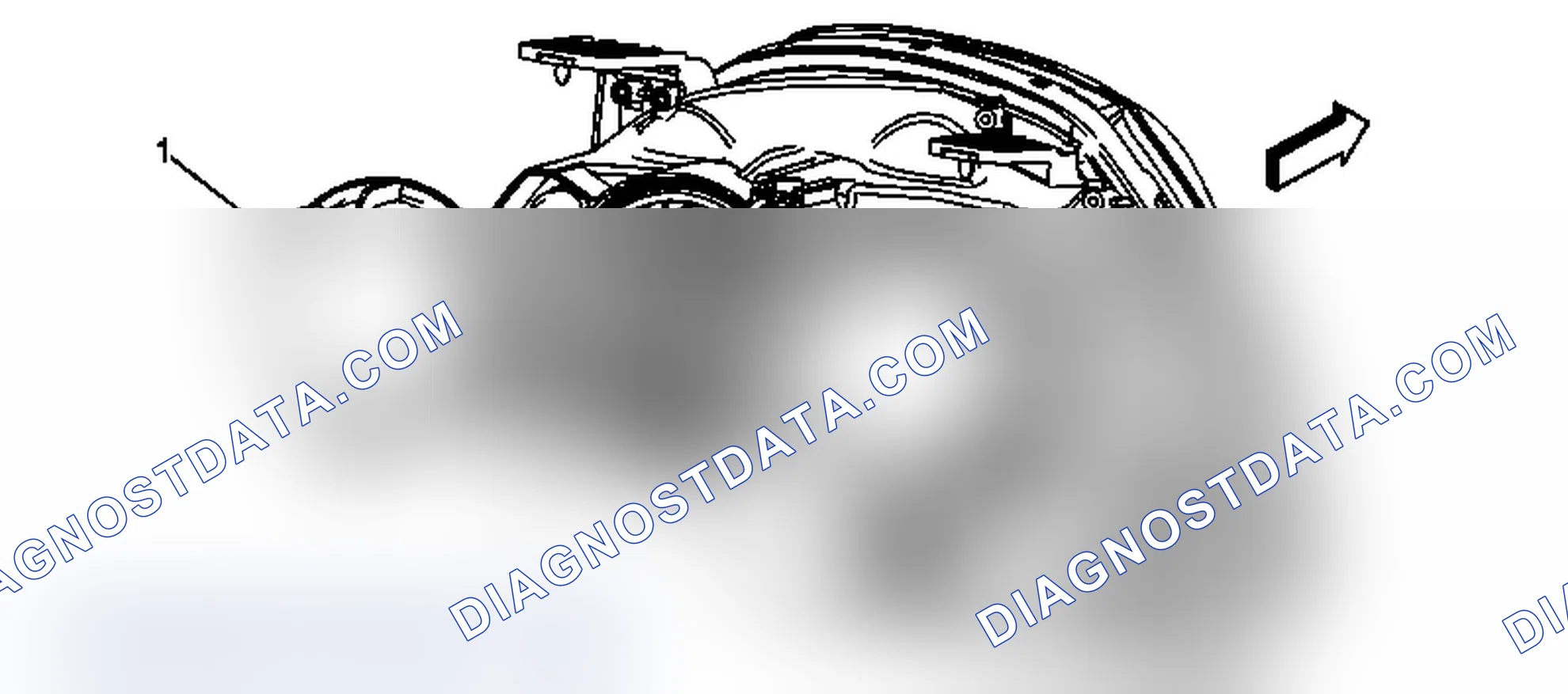 Scheme 28: Headlamp Bulb Replacement (High Beam)