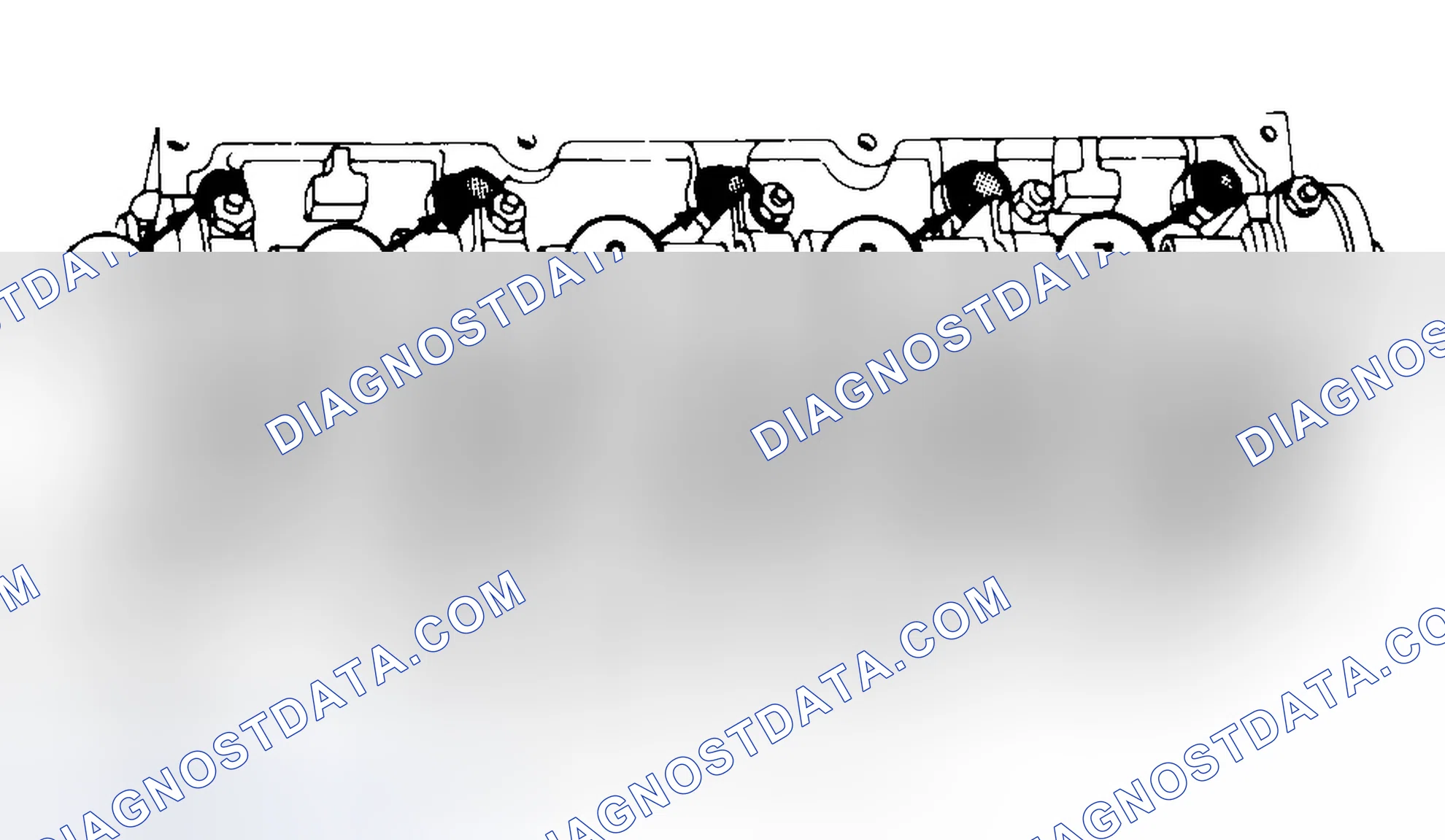 Scheme 7: Typical Cylinder Head Tightening or Loosening Sequence