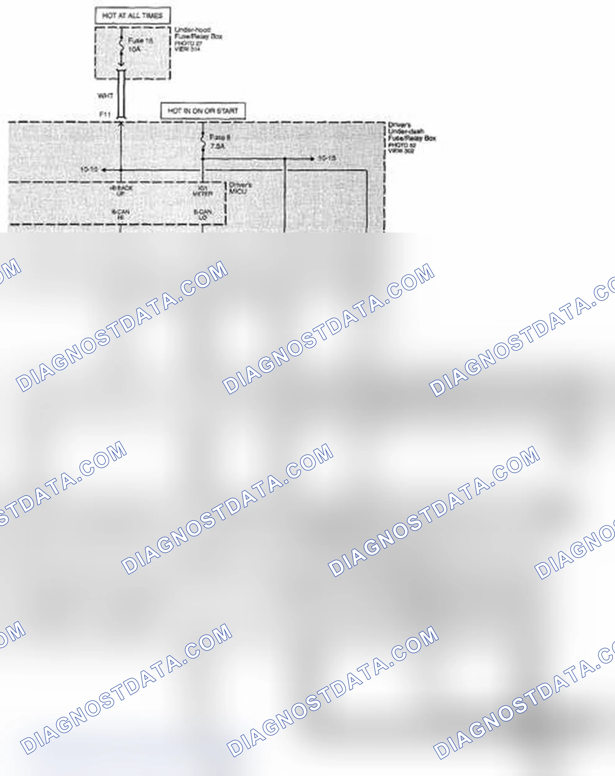Scheme 248: Dash And Console Lights Circuit Diagram (Page 114-6)