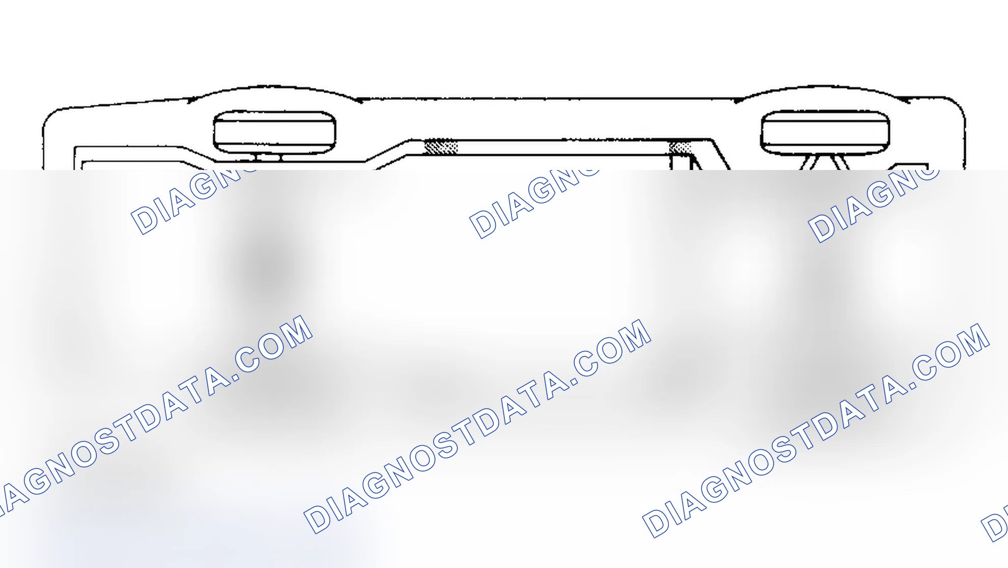 Scheme 5: Jacking & Hoisting Points (Pickup) Courtesy of Mitsubishi Motor Sales of America.