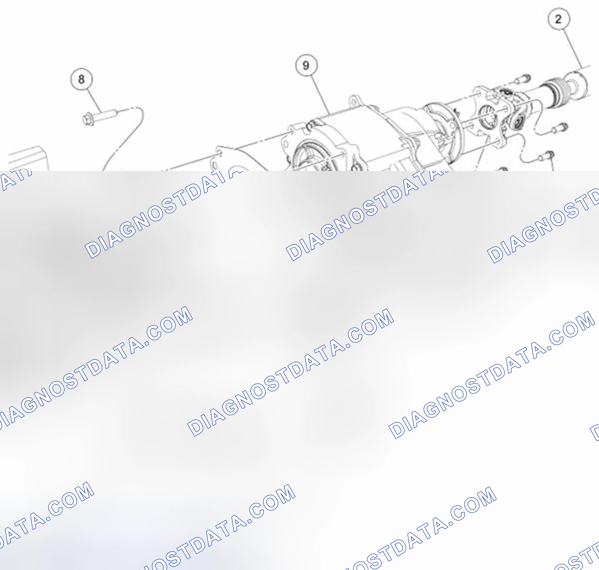 Scheme 129: Transfer Case Exploded View