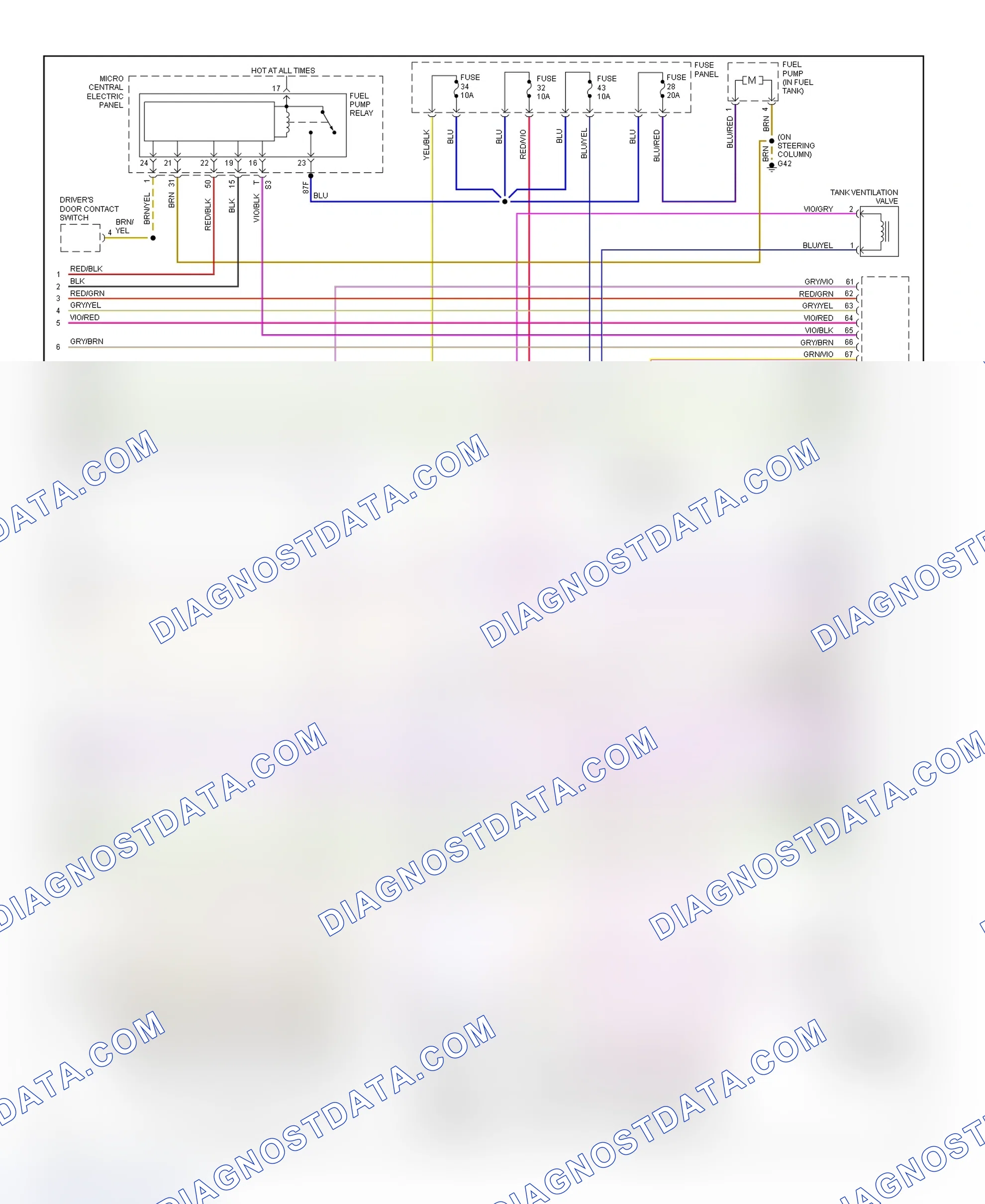 Scheme 23: Wiring Diagram (TT 1.8L - 3 Of 3)