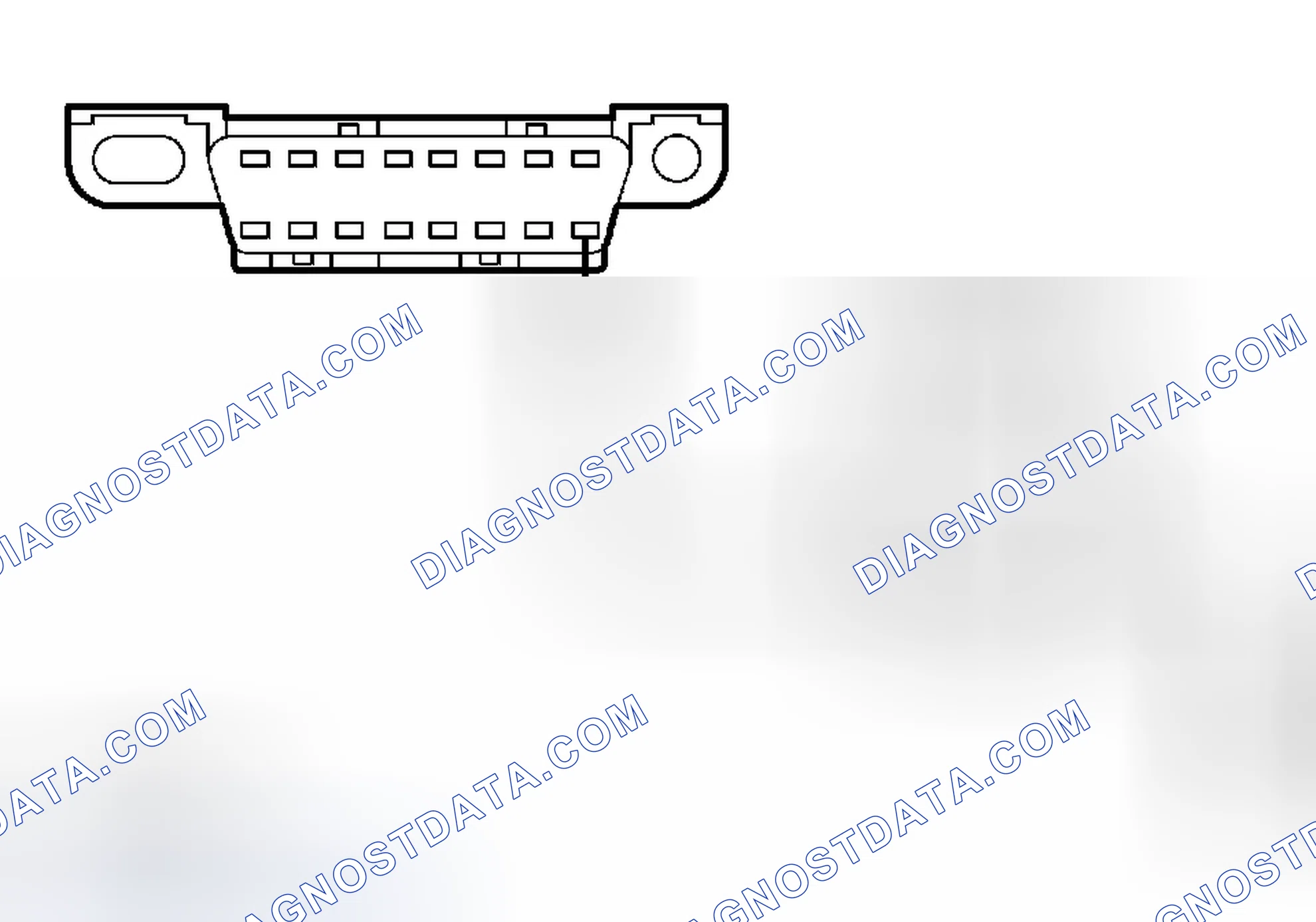 Scheme 33: PINPOINT TEST I: NO MODULE/NETWORK COMMUNICATION - NO POWER TO THE DIAGNOSTIC TOOL